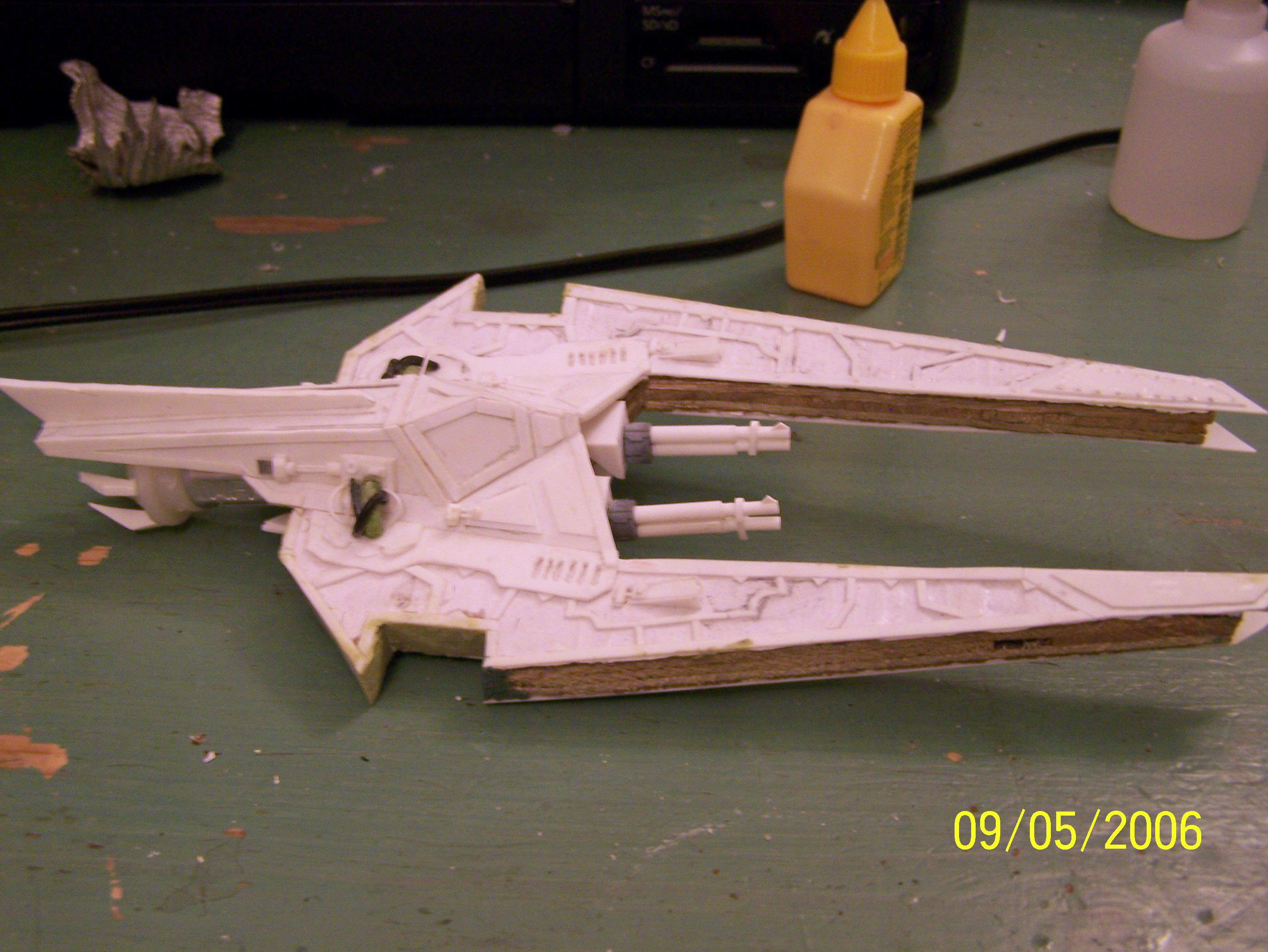 Chaos, Flyer, Hell Blade, Scratch Build, Warhammer 40,000, Work In Progress