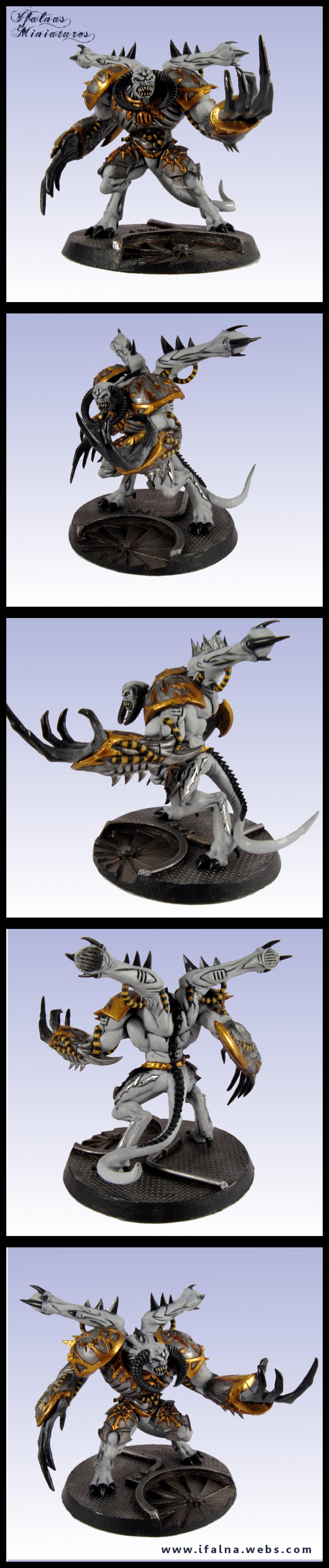 Chaos, Daemons, Gold, Iron Warriors, Prince, Space Marines, Warhammer 40,000, Warhammer Fantasy, White