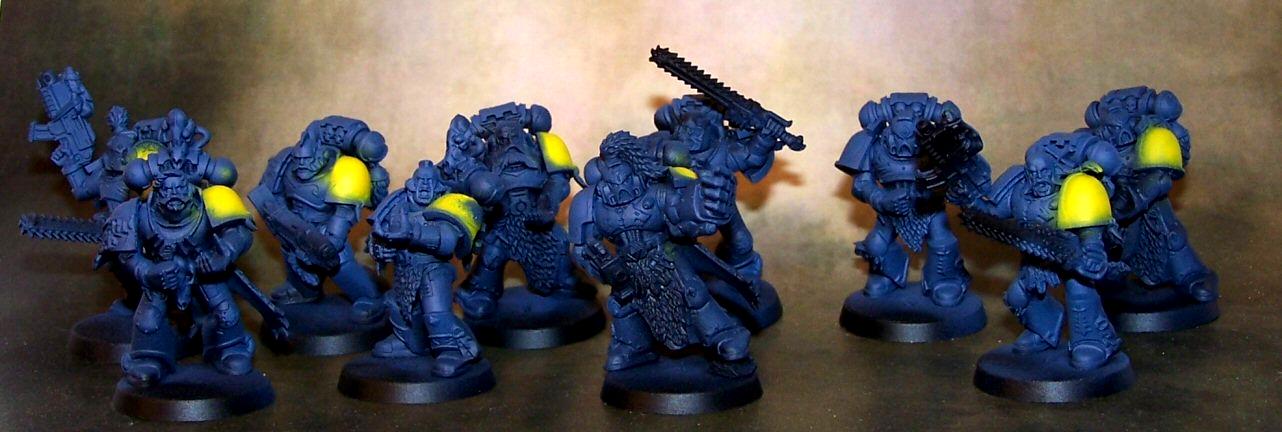 Space Marines, Space Wolves, Work In Progress