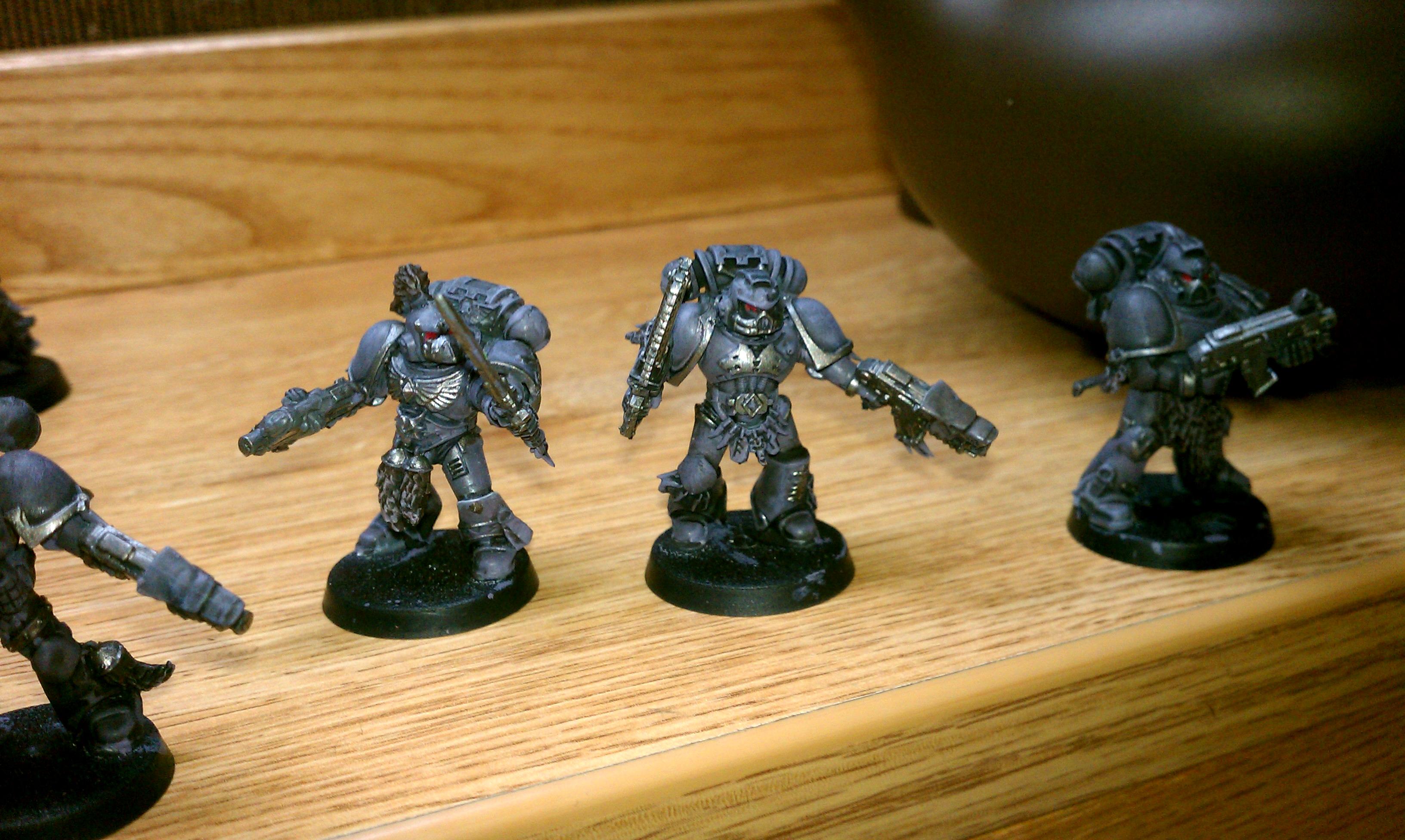 Grey Hunters, Space Wolves, Terminator Armor, Wolf Guard