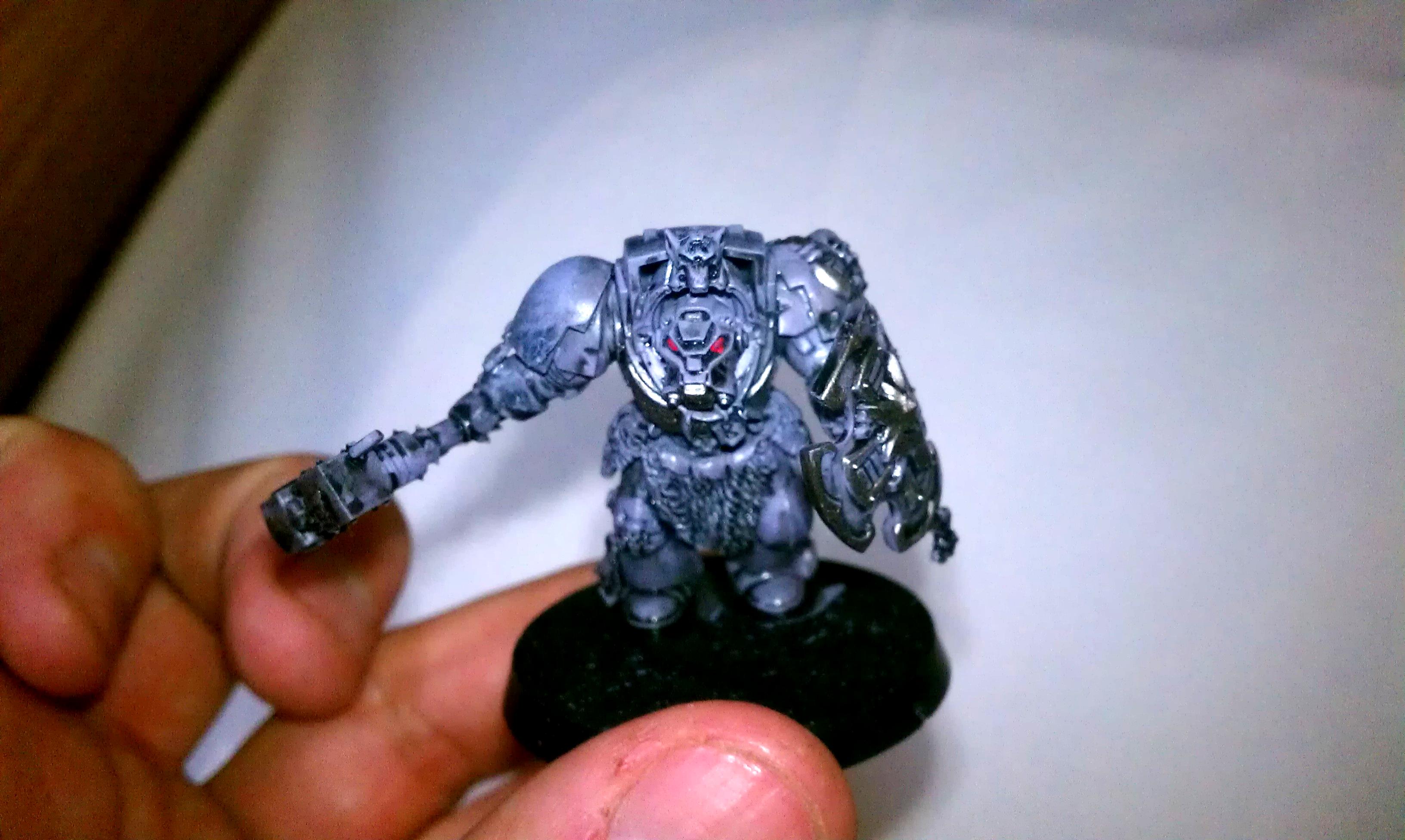 Grey Hunters, Space Wolves, Terminator Armor, Wolf Guard