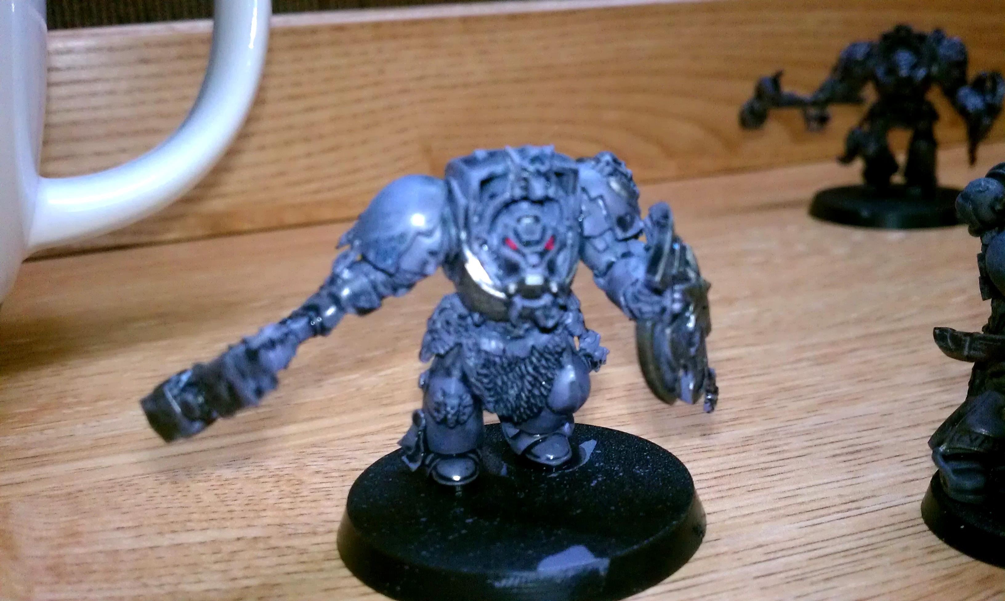 Grey Hunters, Space Wolves, Terminator Armor, Wolf Guard