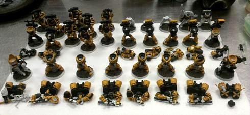 August Basecoating Progress