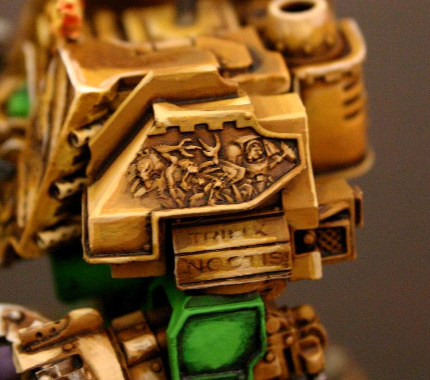 Ashmantle, Bray'arth, Dreadnought, Salamanders, Space Marines, Warhammer 40,000