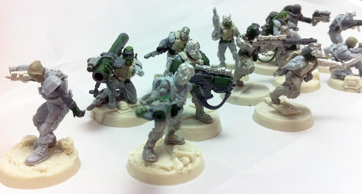 Conversion, Gang, Gangers, Necromunda, Van Saar