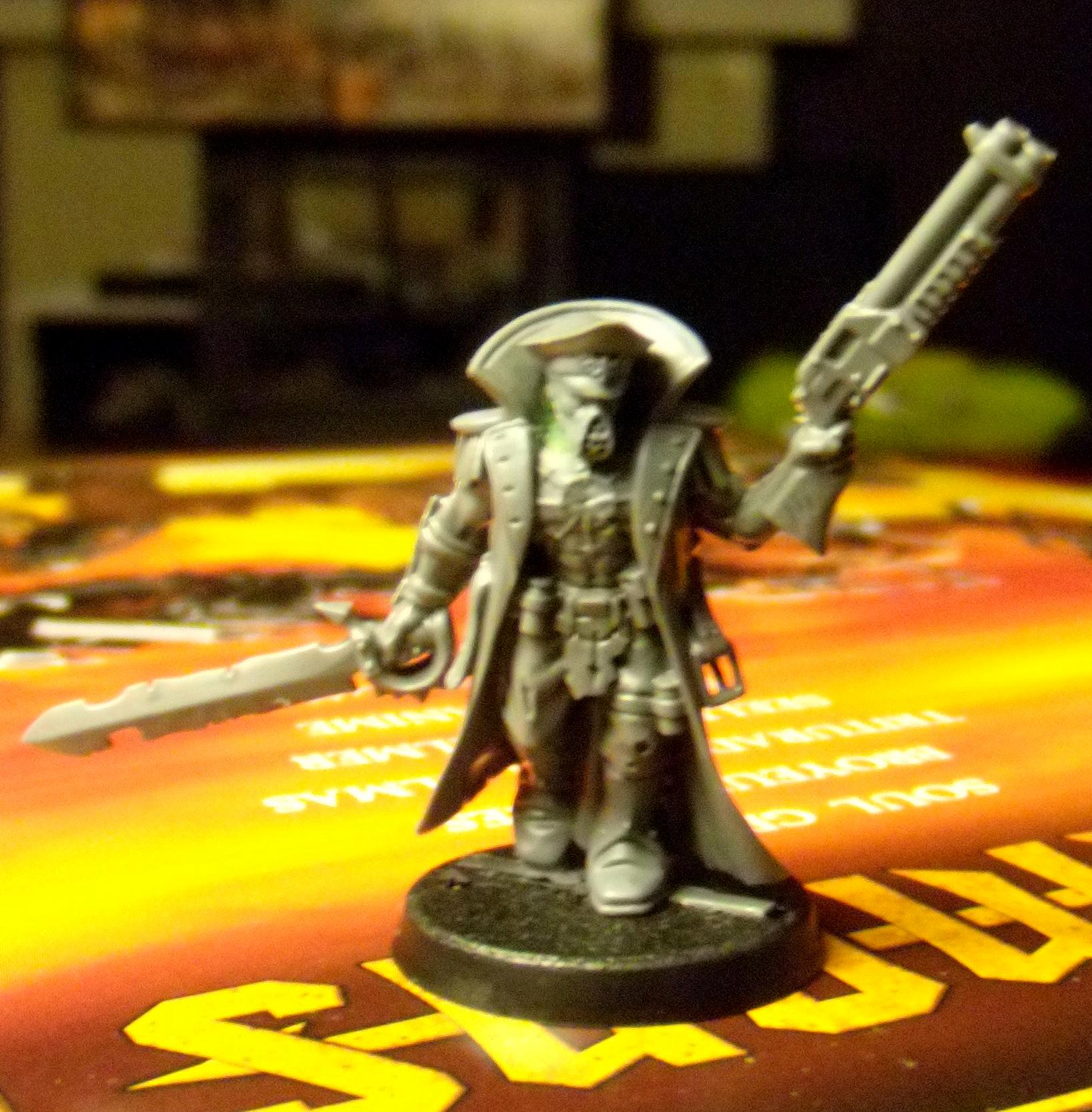 Bad-ass chaos commissar
