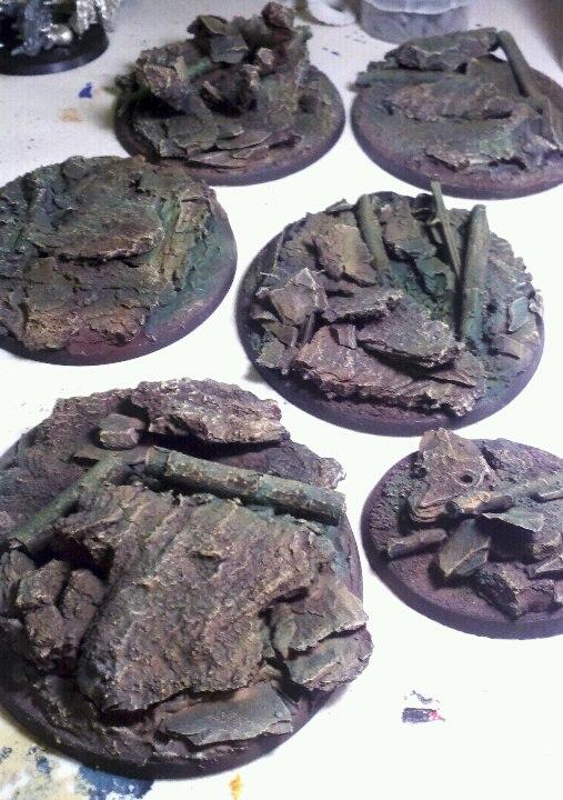 Some WIP Oval Bases