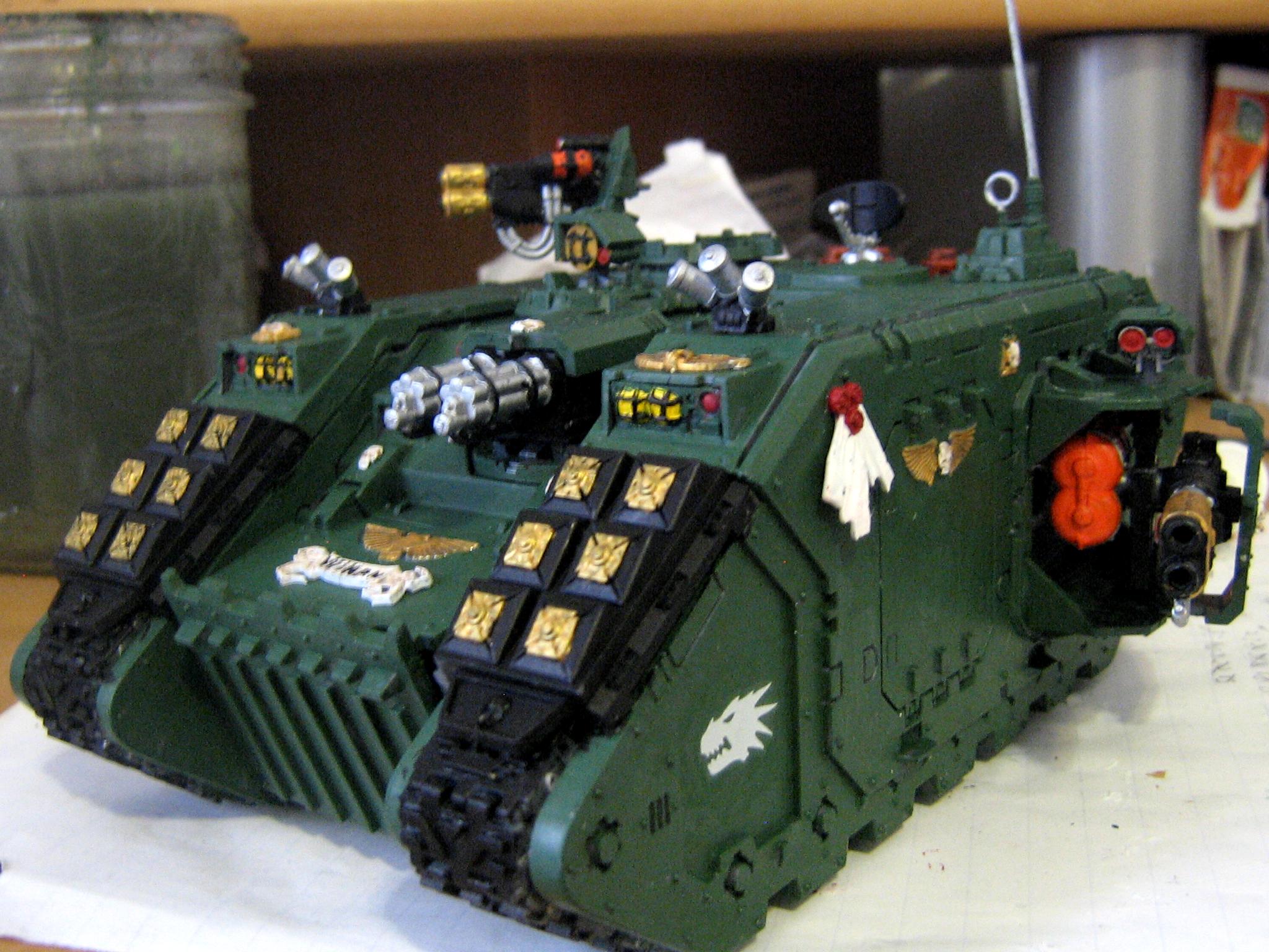 Land Raider, Land Raider Redeemer, Salamanders, Space Marines