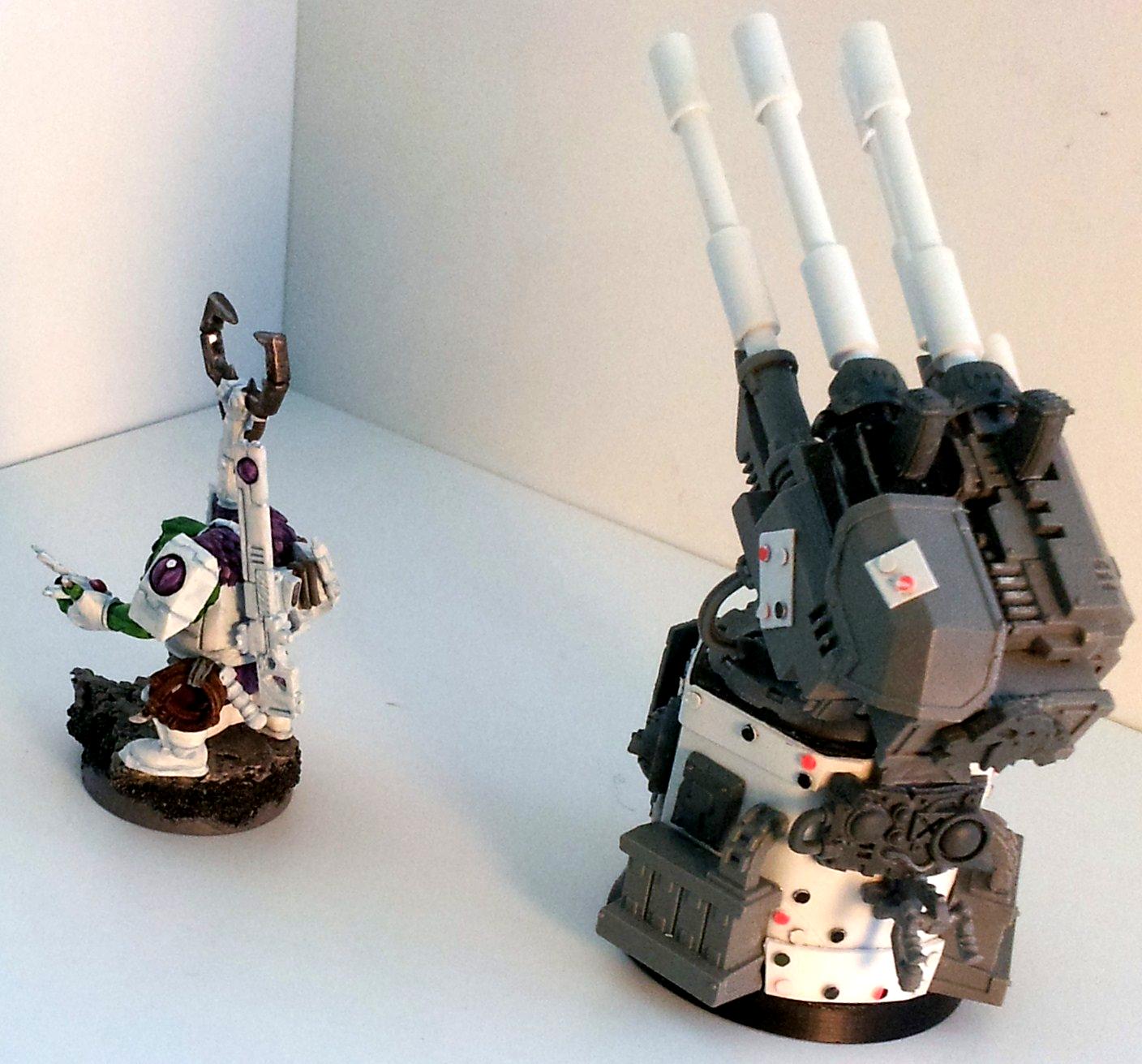 Allies, Broadsides, Conversion, Convert, Crisis Battlesuit, Fire Warriors, Grots, Orks, Suit, Tau