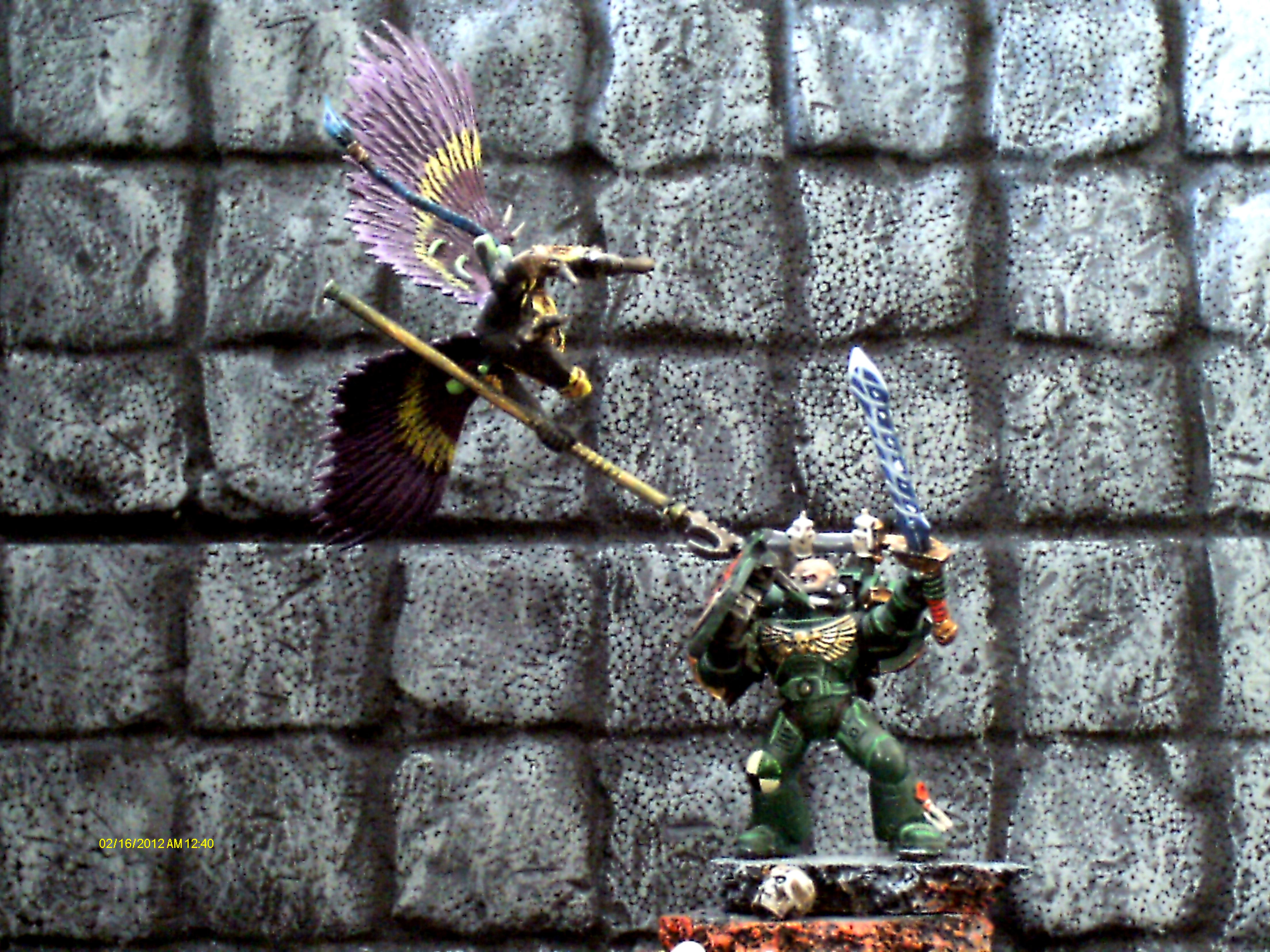 Dark Angels, Duel, Golden Demon, Space Marines