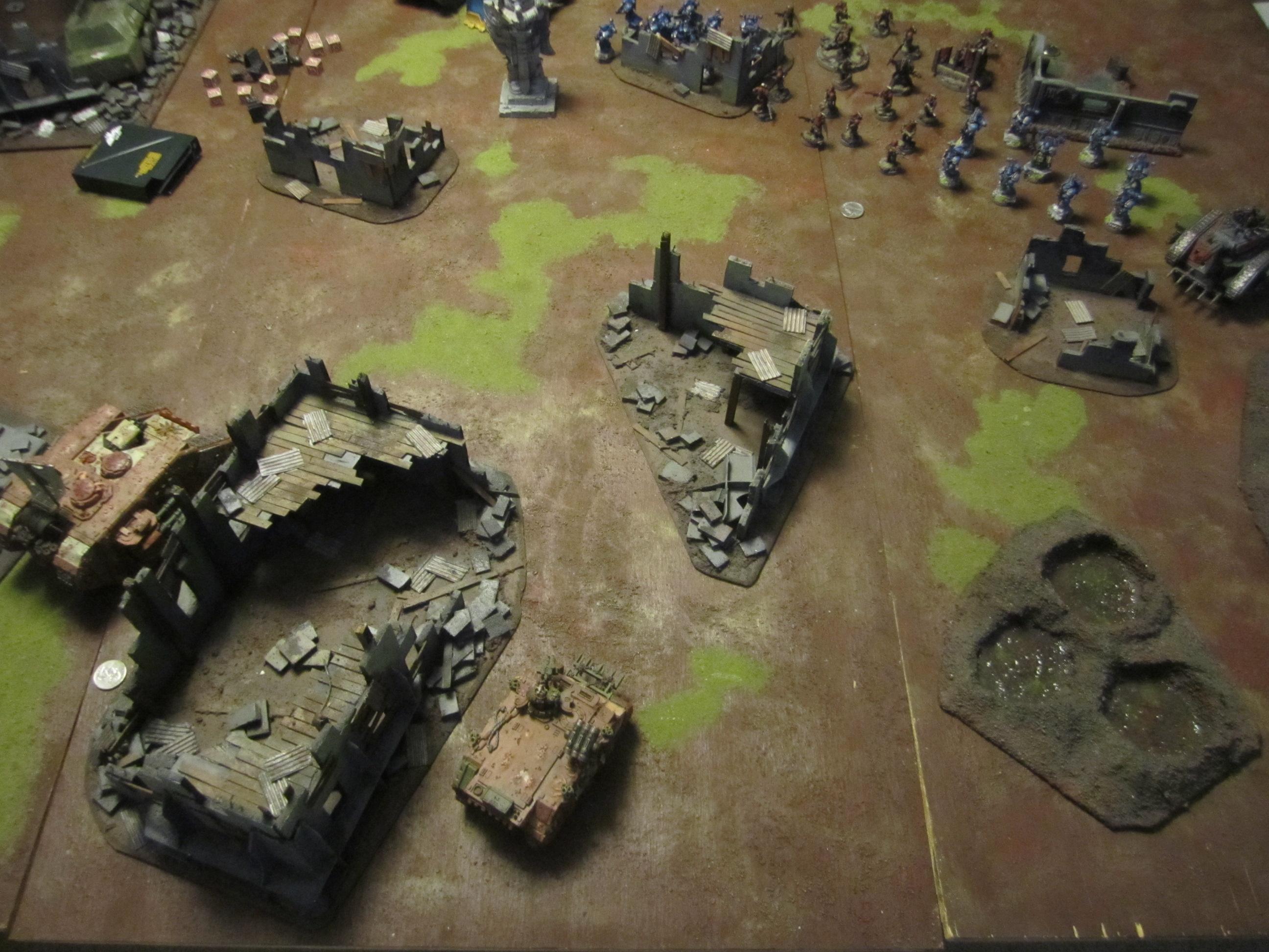 Brave deathgaurd outnumbered 5 to one