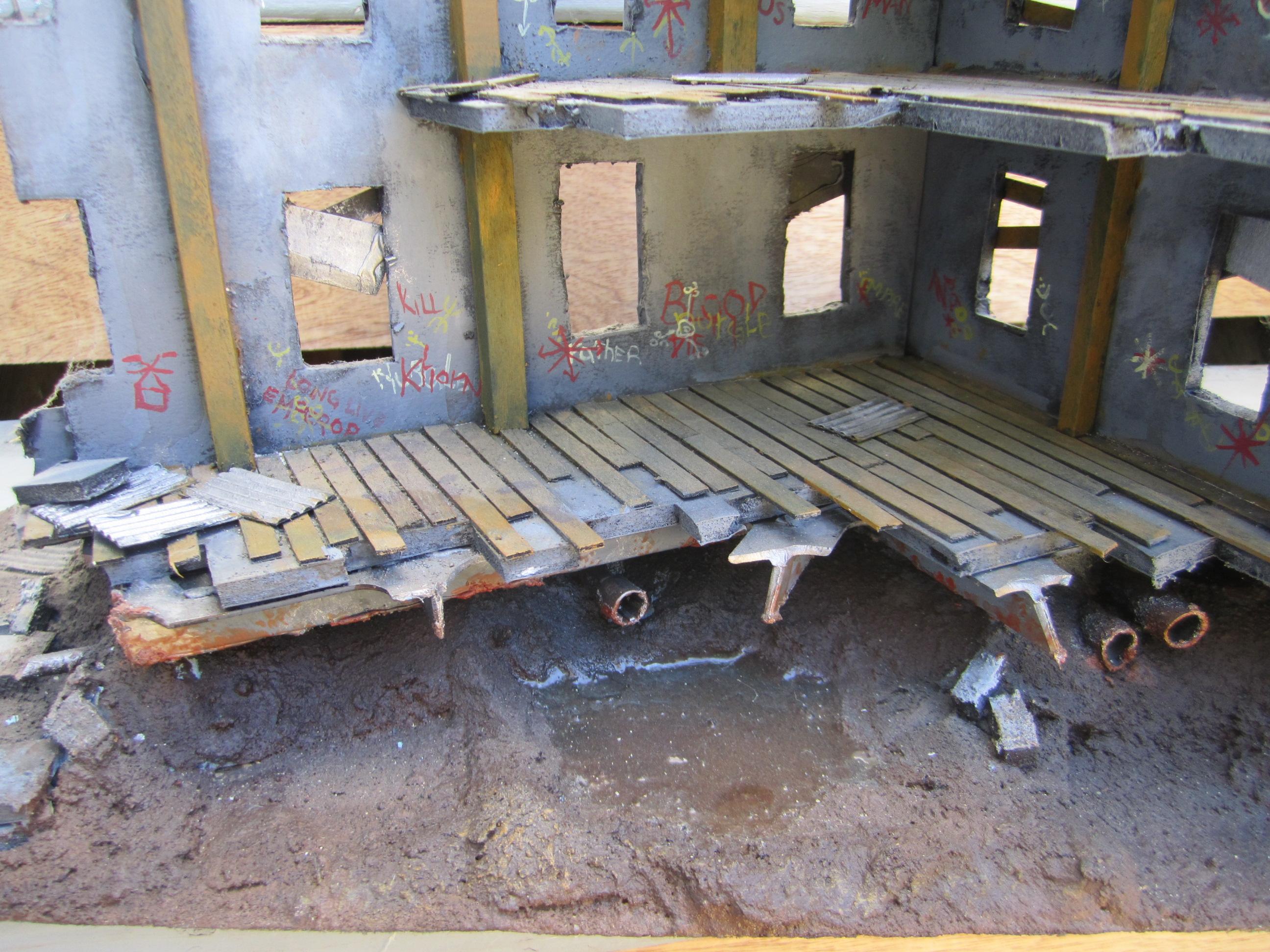 details from the base of the terrain