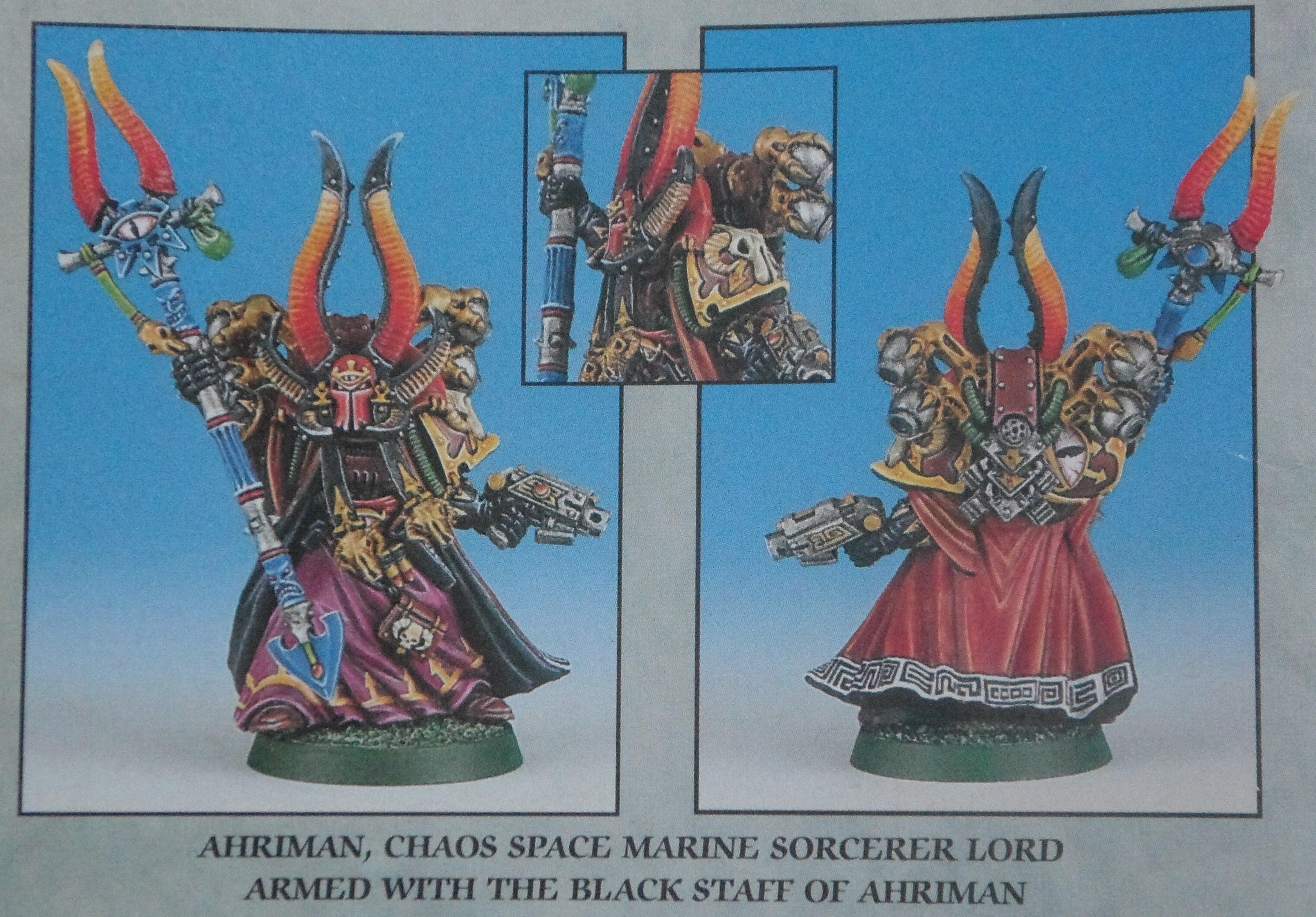 Ahriman, Chaos, Thousand Sons, Ts, Warhammer 40,000