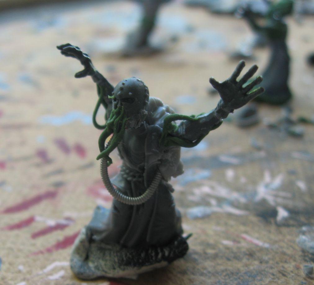 Chaos, Chaos Daemons, Conversion, Daemons, Flamers Of Tzeentch, Harrowed