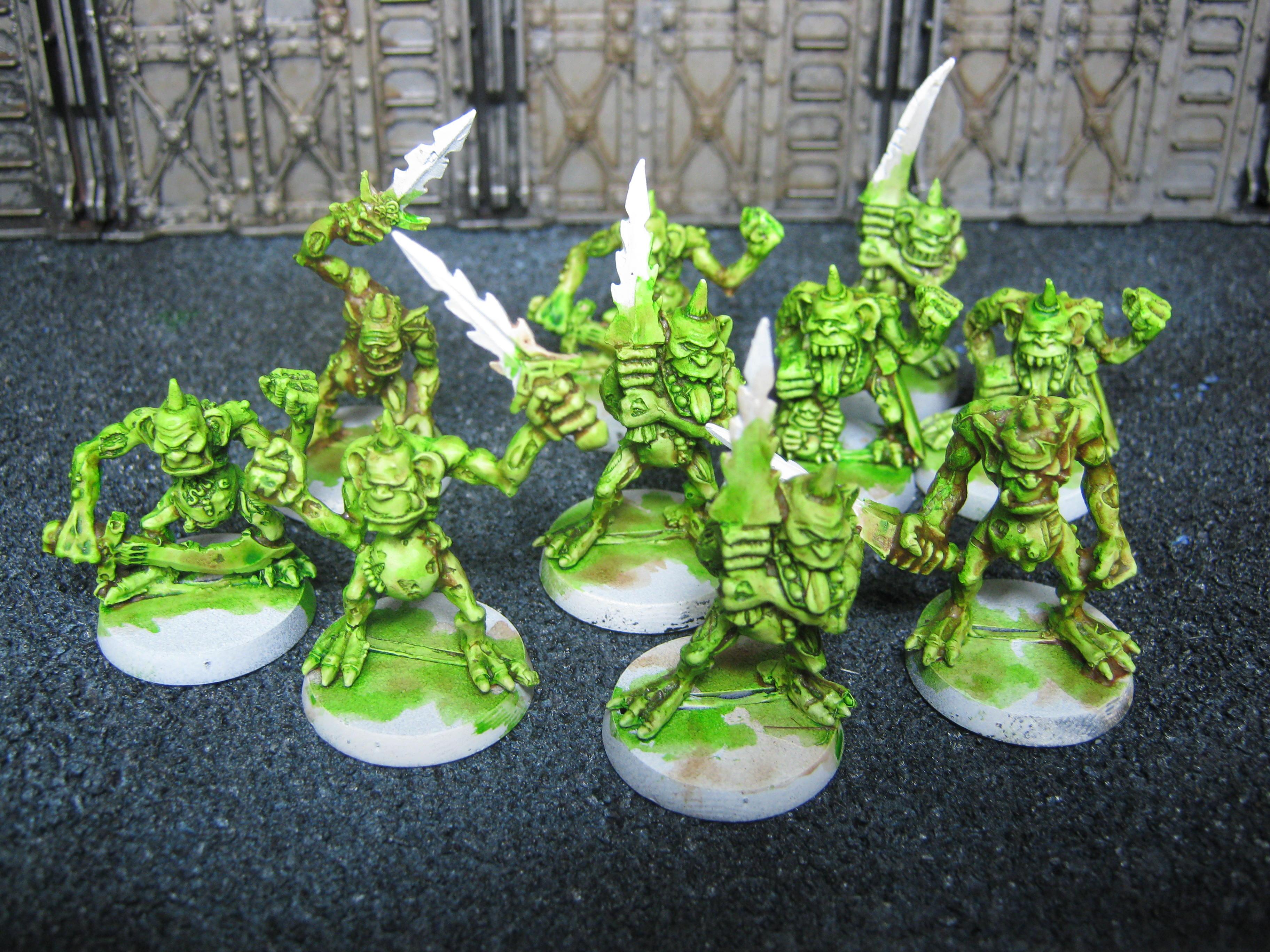 Chaos, Daemons, Nurgle, Plaguebearers, Rogue Trader, Warhammer 40,000