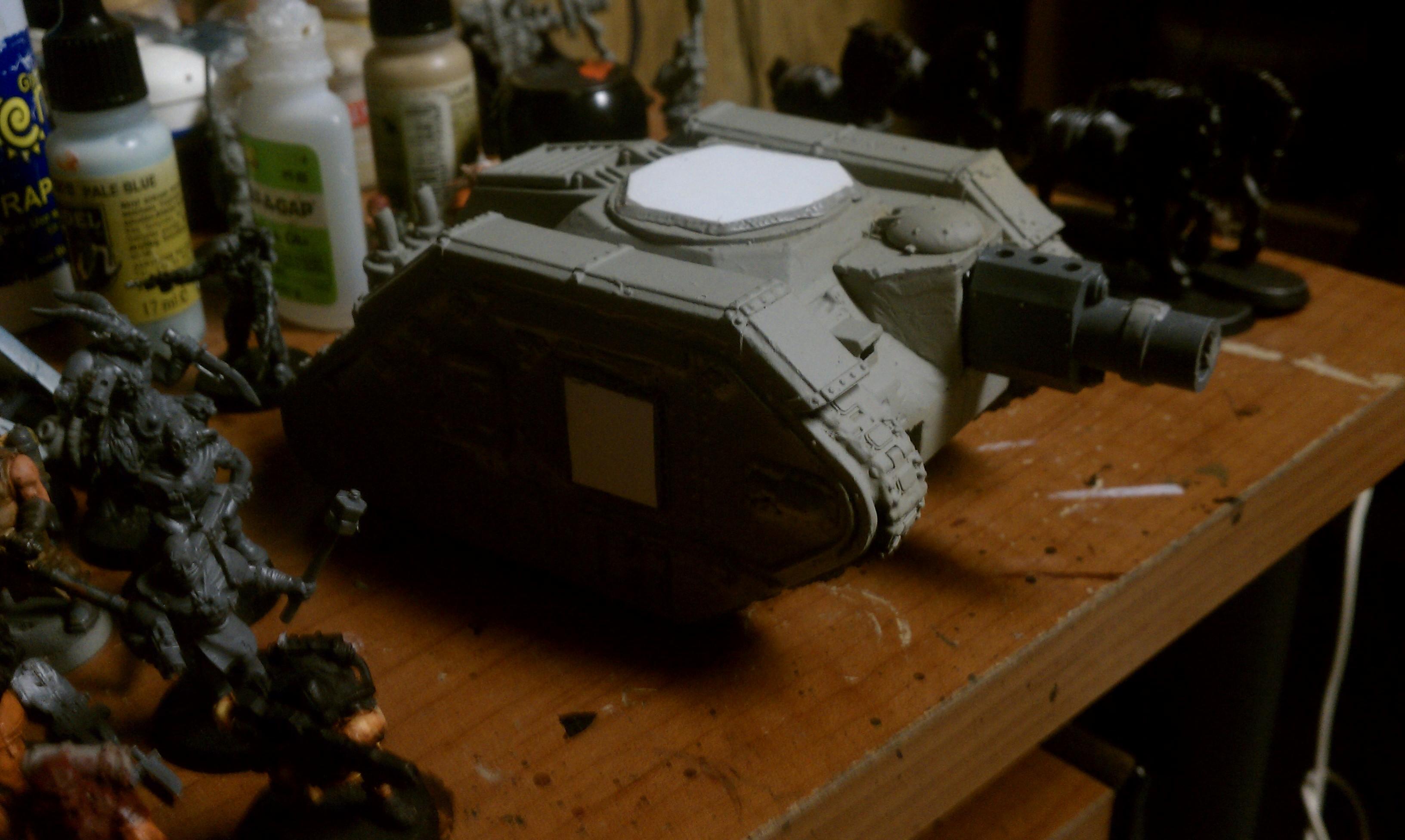 WiP Magnus Assault Tank (thunderer siege tank)