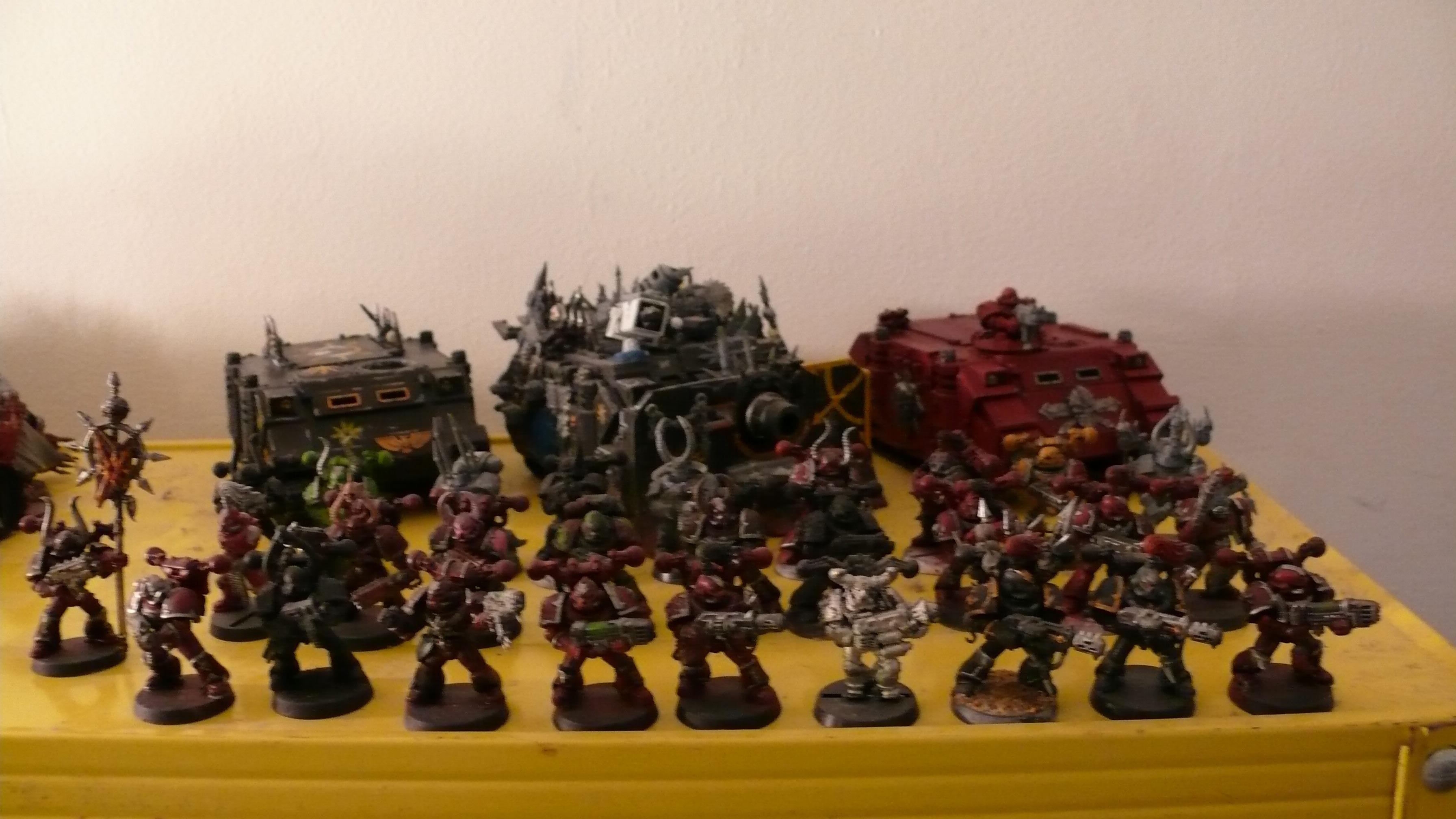 Army, Chaos Space Marines, Lot, Word Bearers