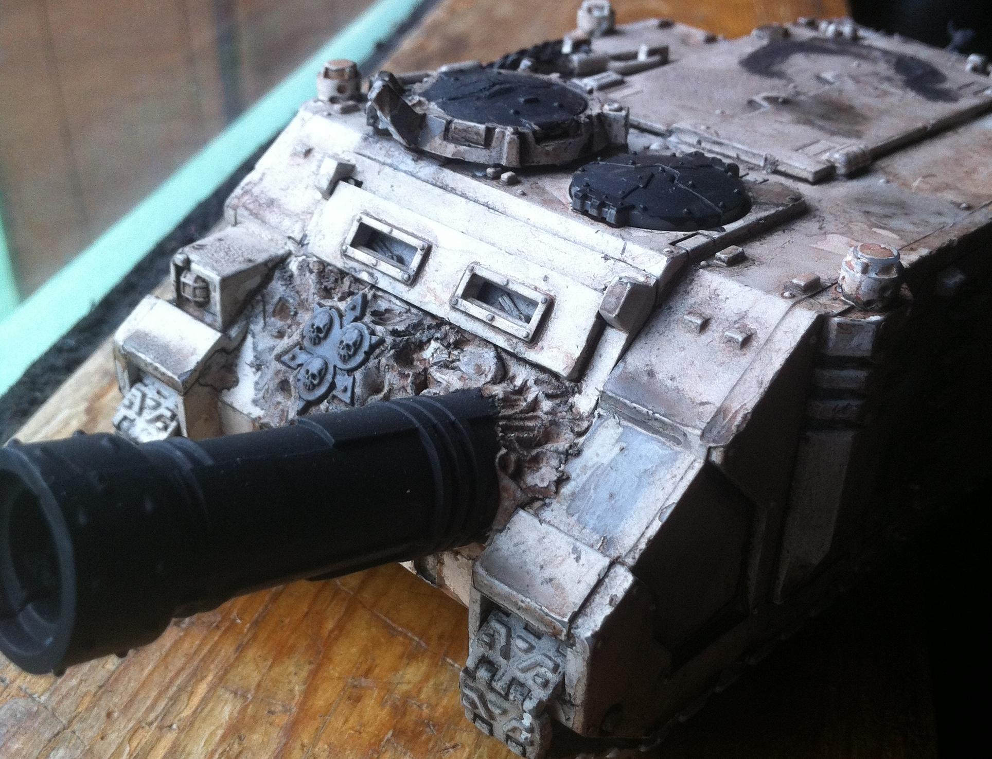 Nurgle Vindicator WIP 1 (Alternate Angle)