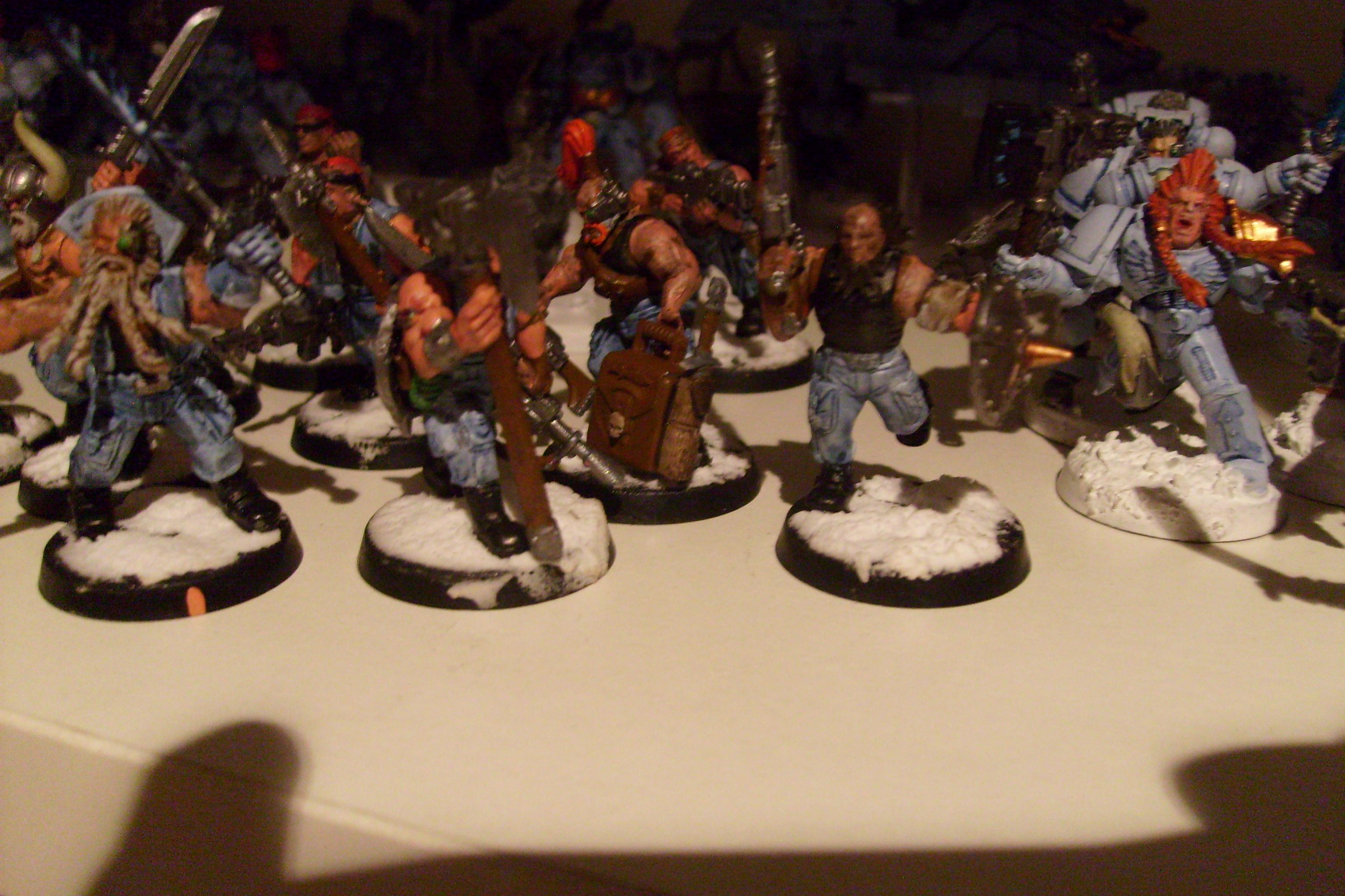 Imperial Guard, Spacewolves Fenrisian, Wolves