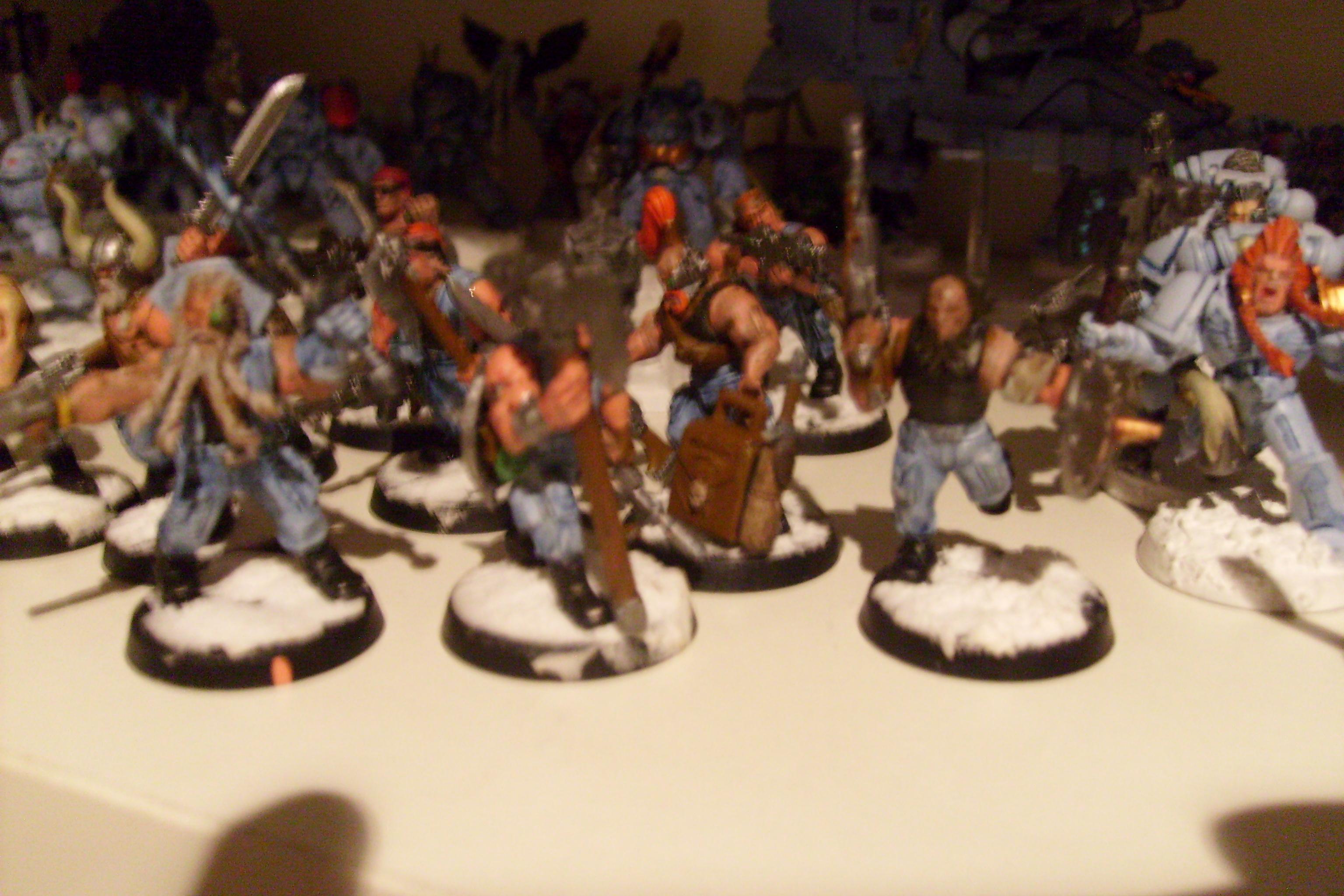 Imperial Guard, Spacewolves Fenrisian, Wolves