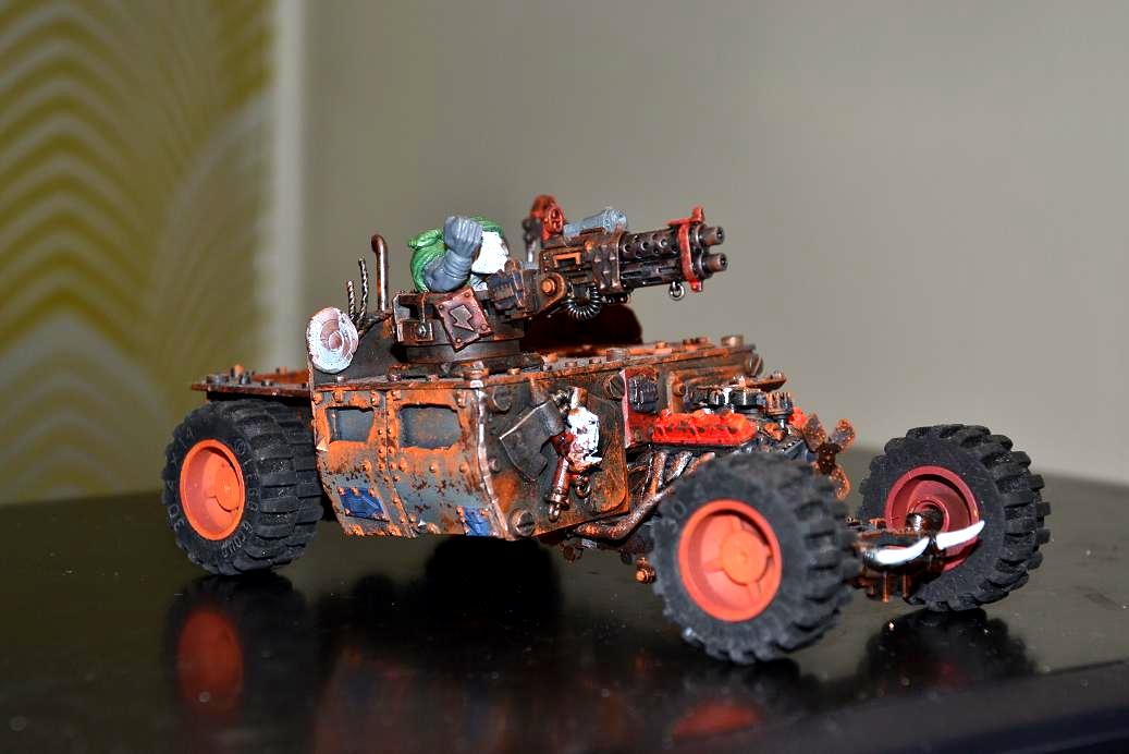 Blood Axe, Buggy, Conversion, Custom Build, Orks, Rod, Scratch Build ...