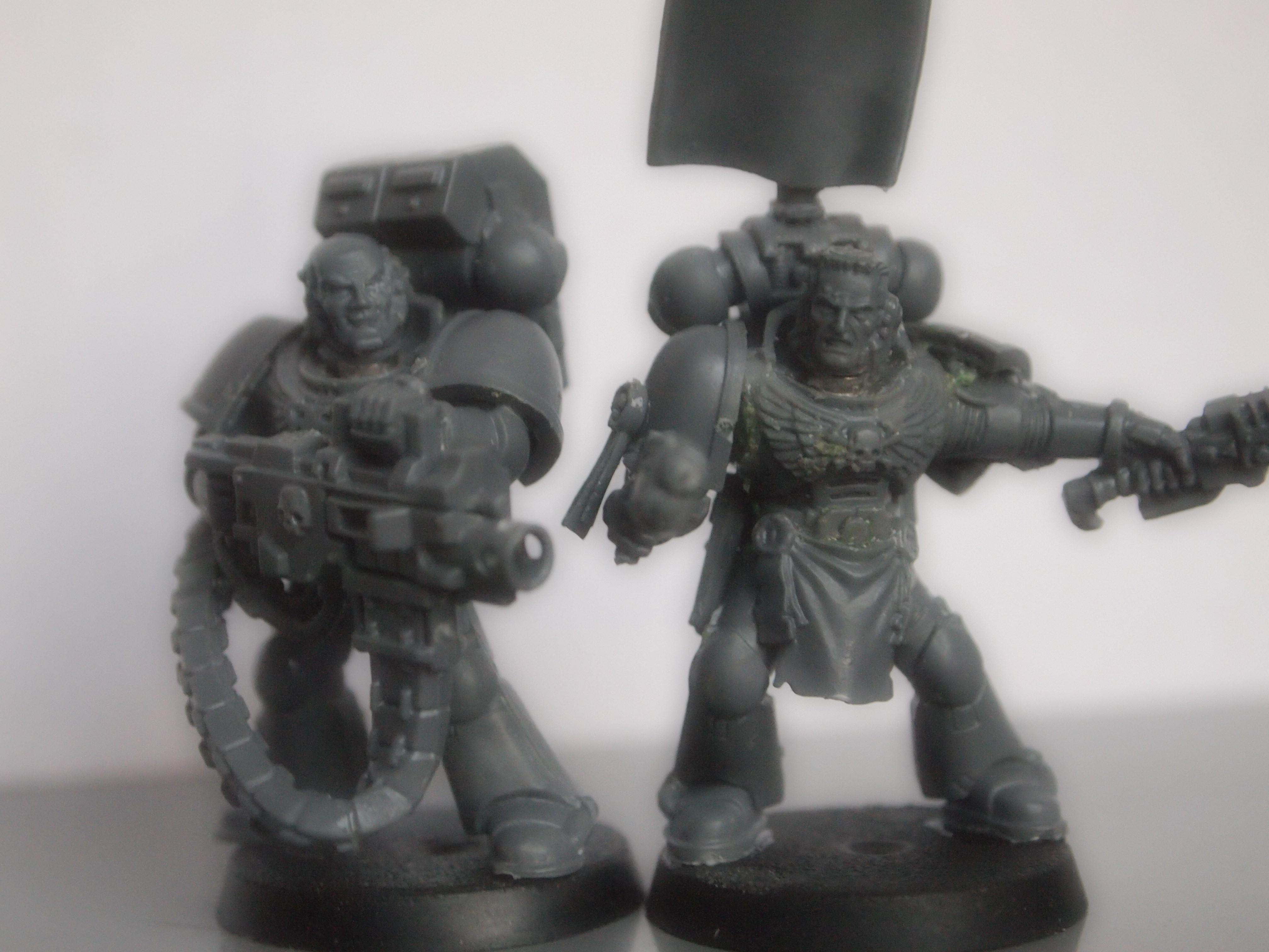 The Serg and one of the Heavy Bolter guys