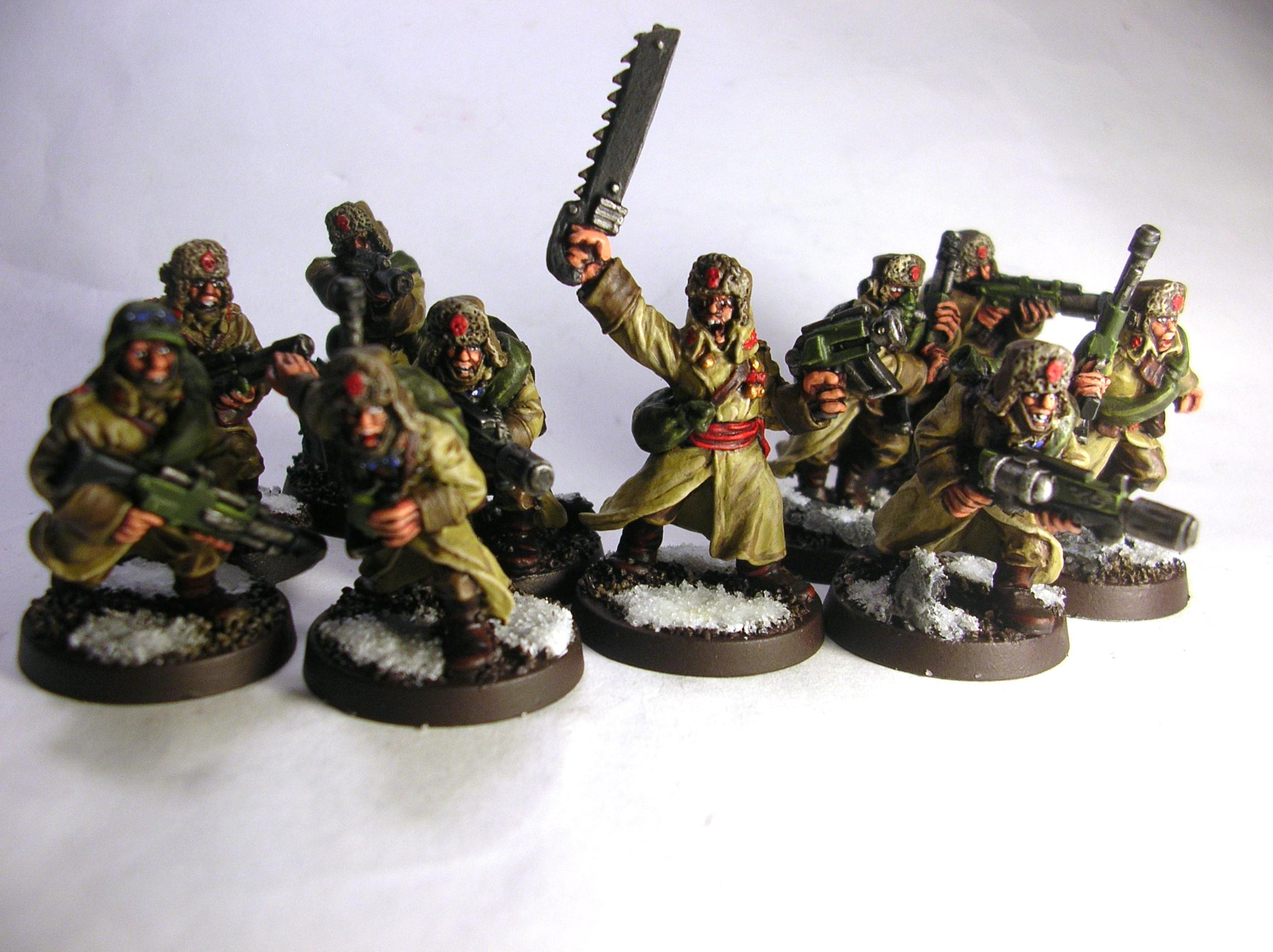 Imperial Guard, Russians, Valhallans, Warhammer 40,000