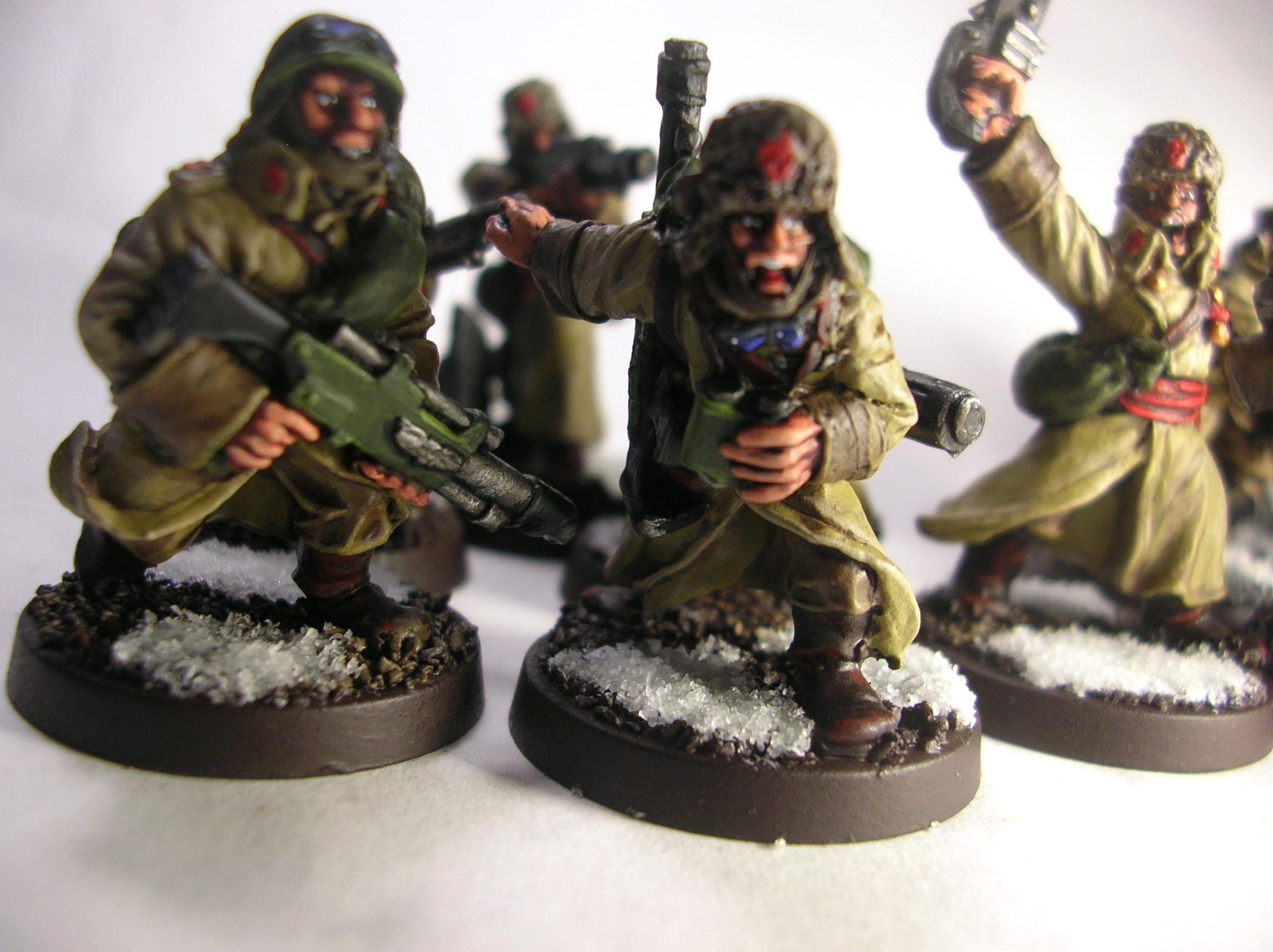 Imperial Guard, Russians, Valhallans, Warhammer 40,000
