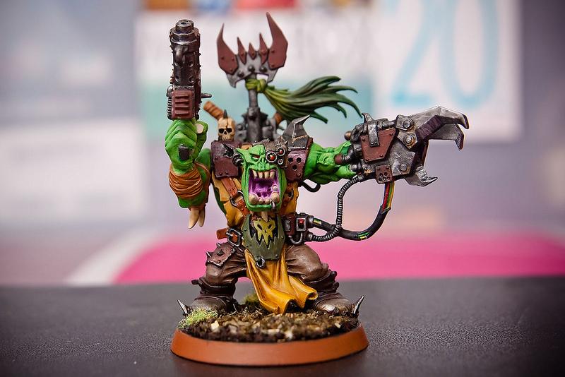 Ork Warbosss, Ork War Boss Front
