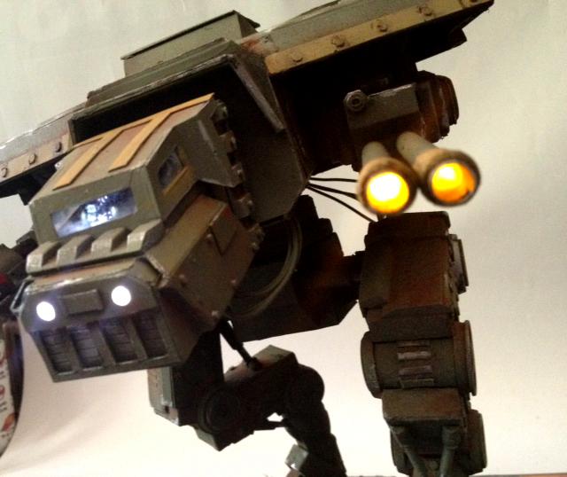 Homemade, Mech, Mecha, Scratch Build, Slim, Slimsworkshop, Titan, Warhammer 40,000, Warhound