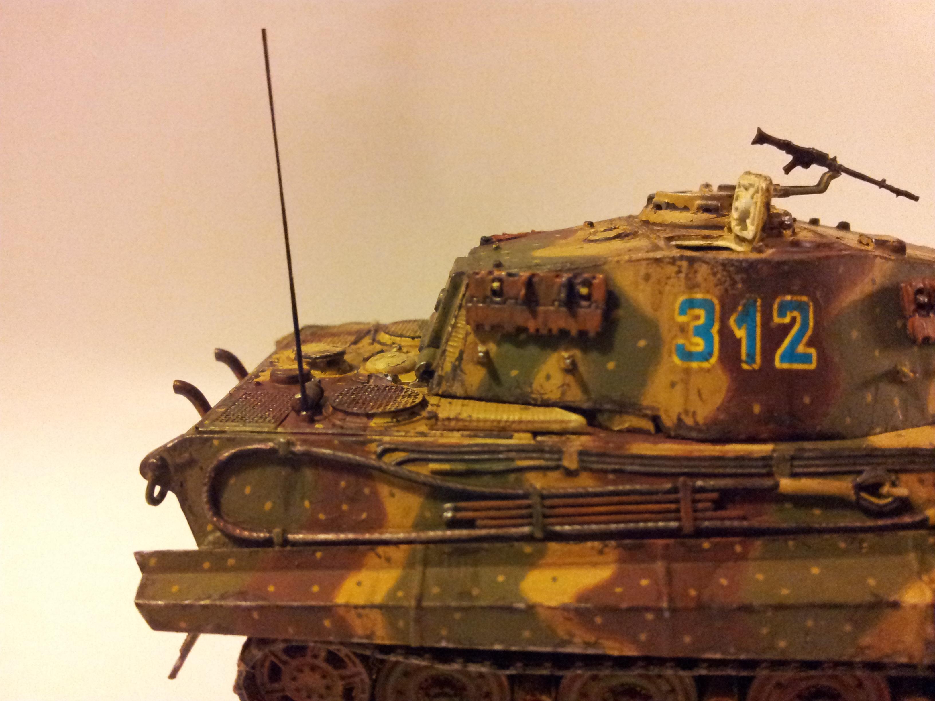 Germans, King Tiger, Panzer, Tank, Tiger, Weathered, World War 2