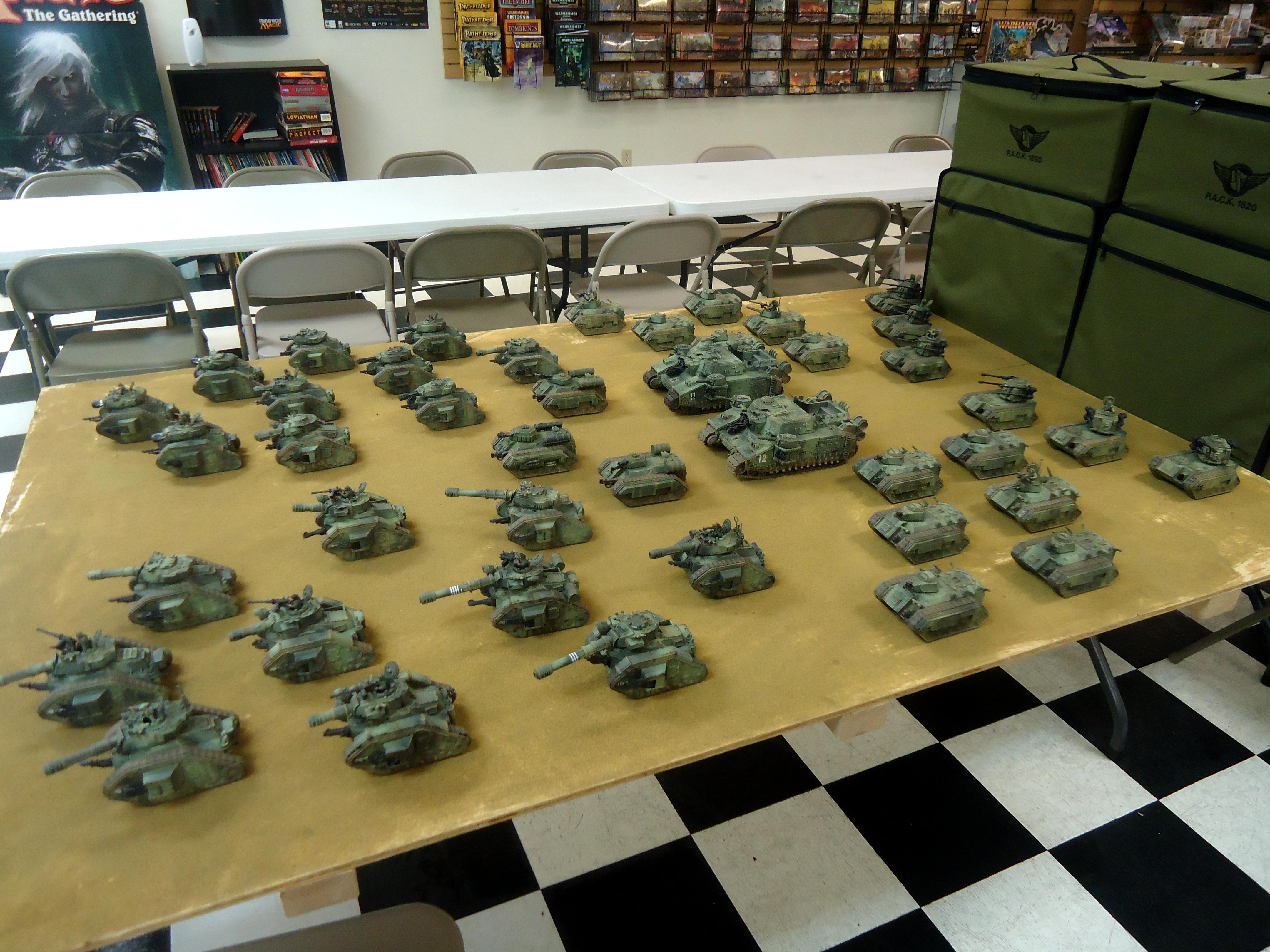 Astra Militarum, Side shot , armor so far
