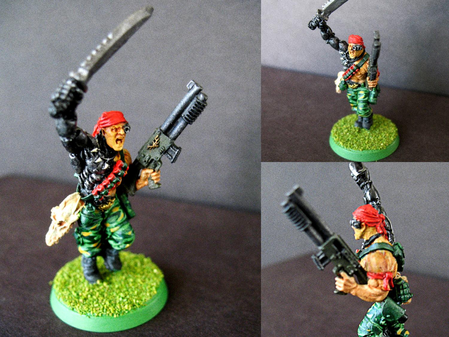 Catachans, Command, Headquarters, Imperial Guard, Iron Hand Straken
