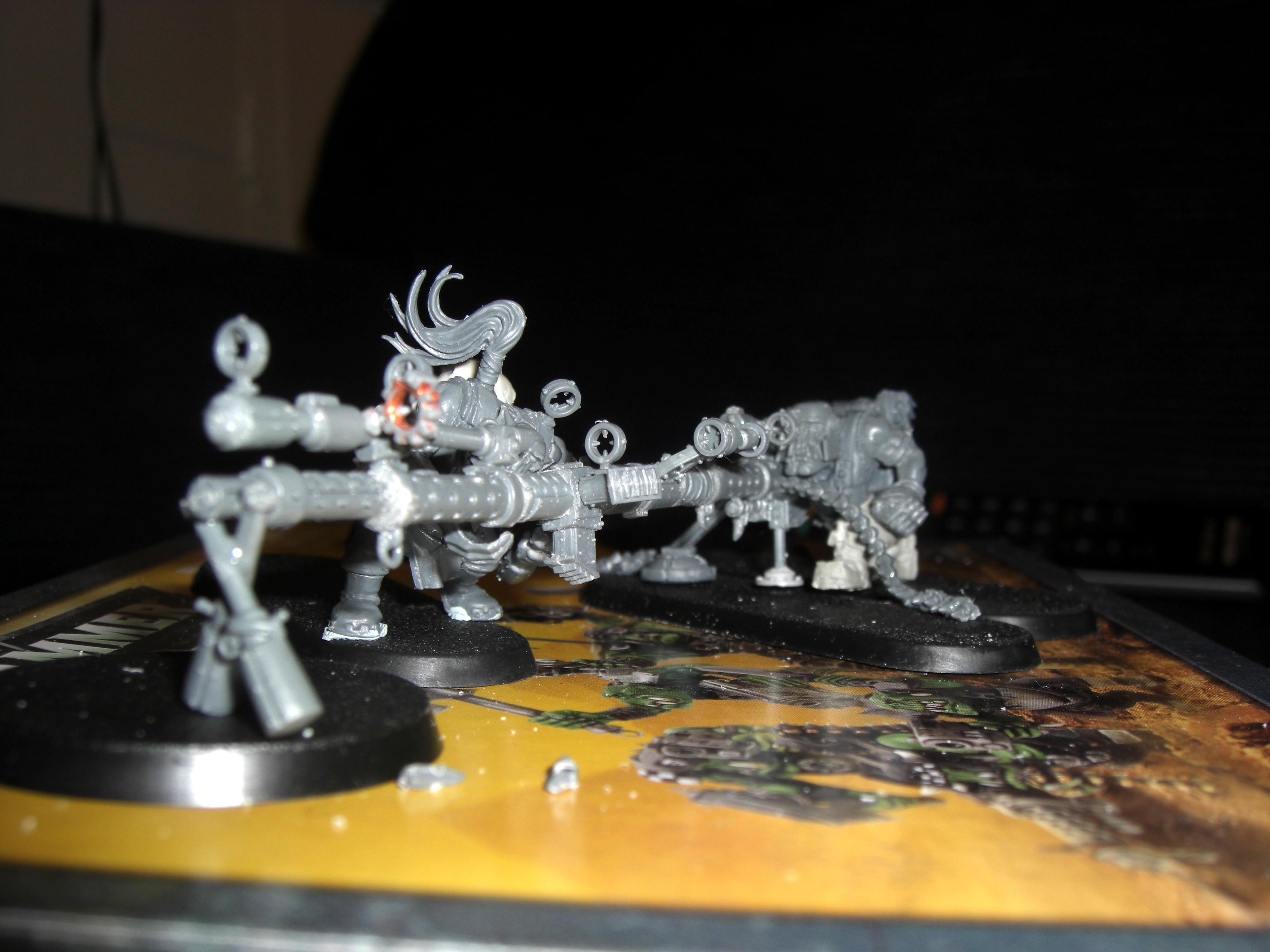Bash, Kit, Longshot, Orks, Snipers, Work In Progress