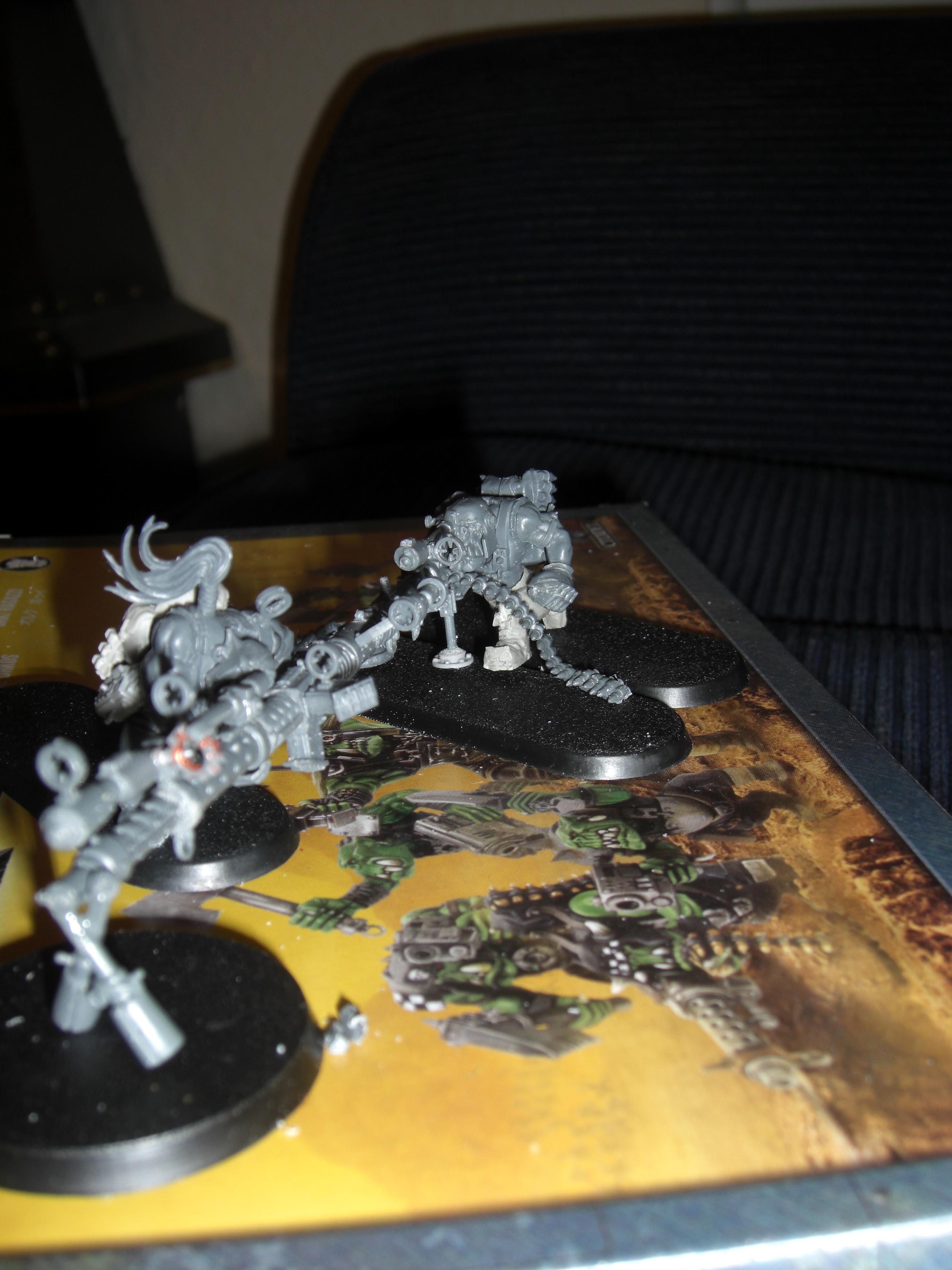 Bash, Kit, Longshot, Ork Sniper Team Wip, Orks, Snipers, Work In Progress