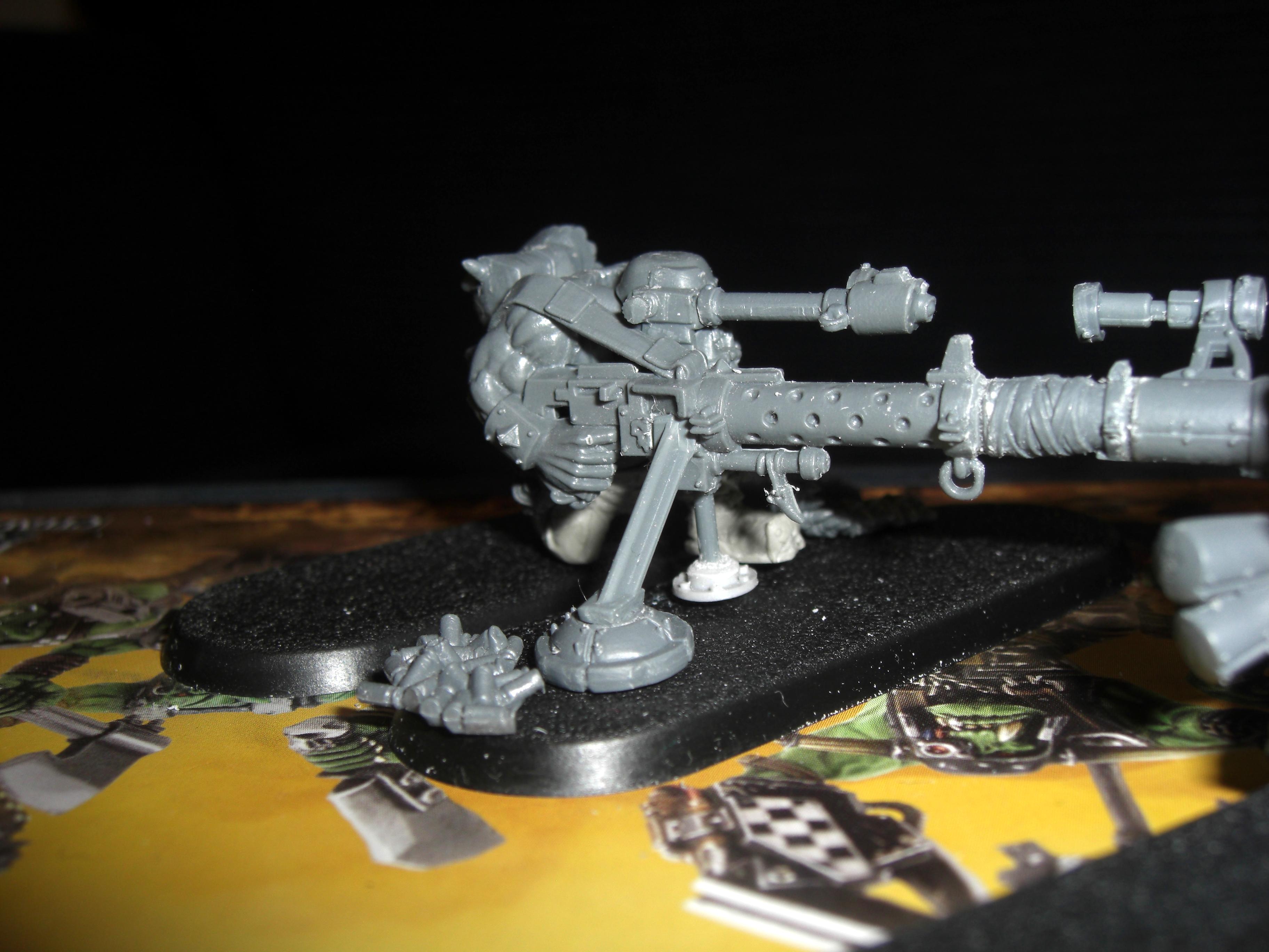 Bash, Kit, Longshot, Ork Sniper Team Wip, Orks, Snipers, Work In Progress