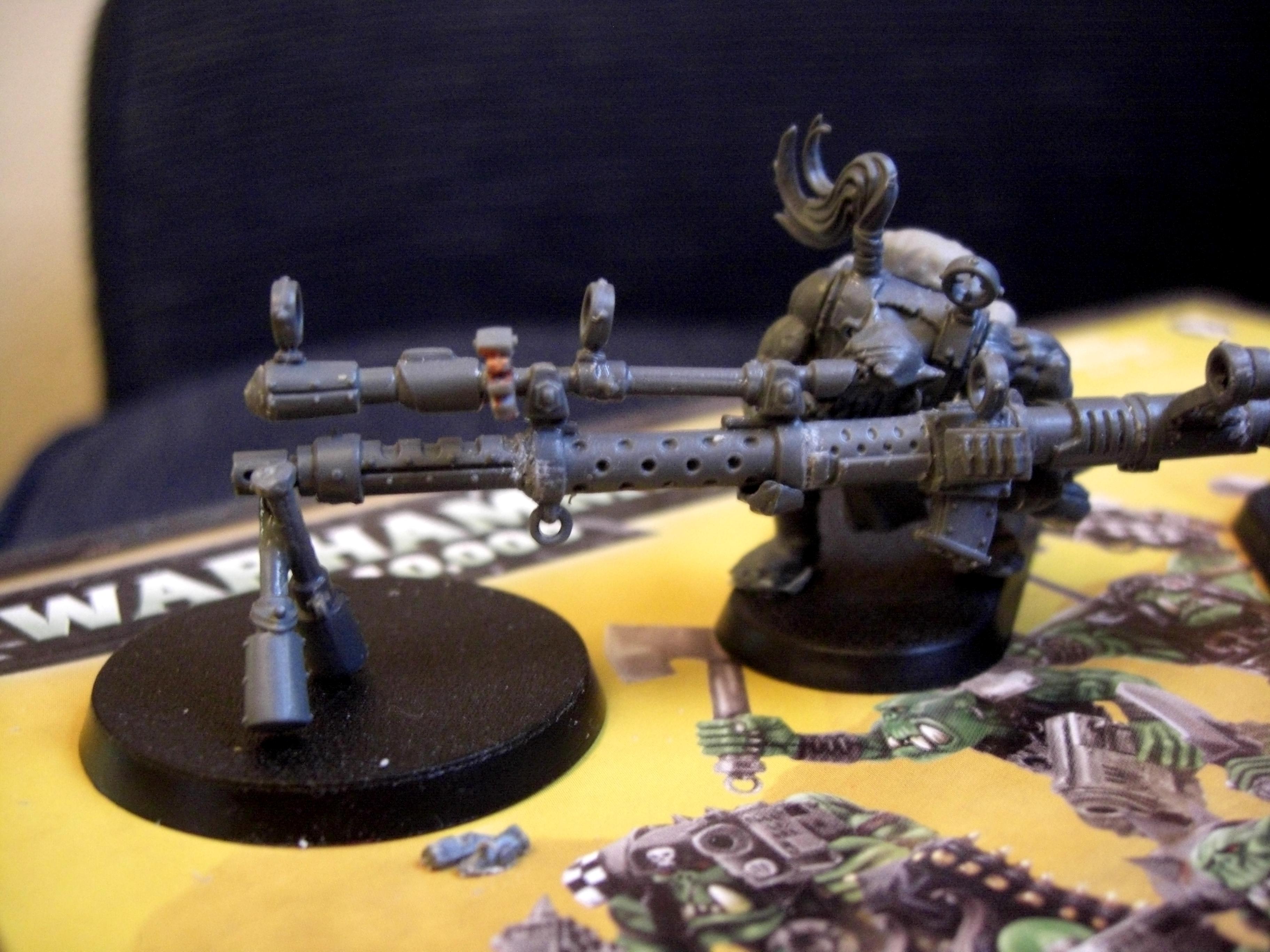 Bash, Kit, Longshot, Ork Sniper Team Wip, Orks, Snipers, Work In Progress