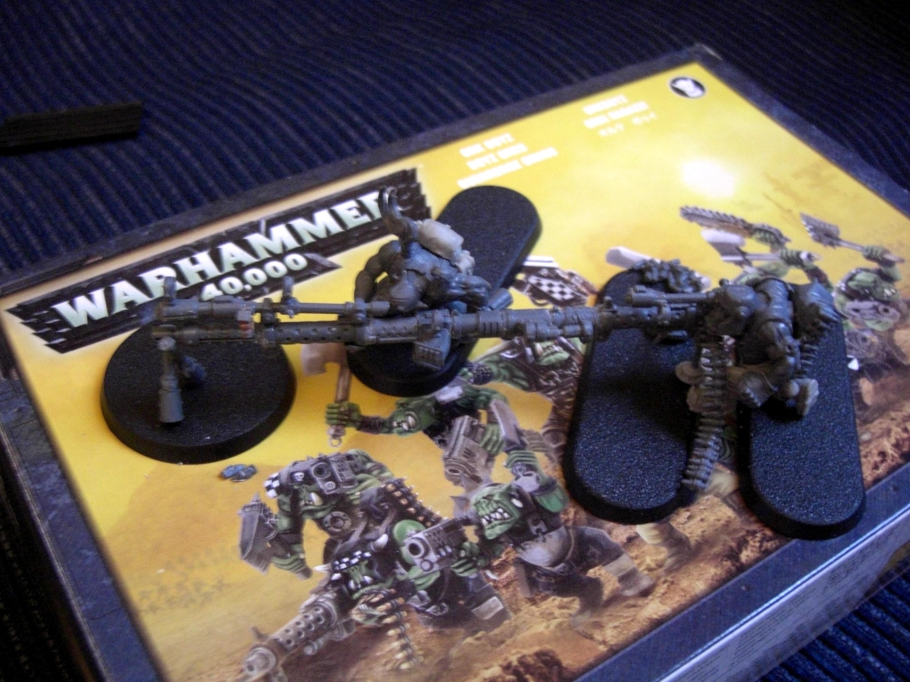 Bash, Kit, Longshot, Ork Sniper Team Wip, Orks, Snipers, Work In Progress