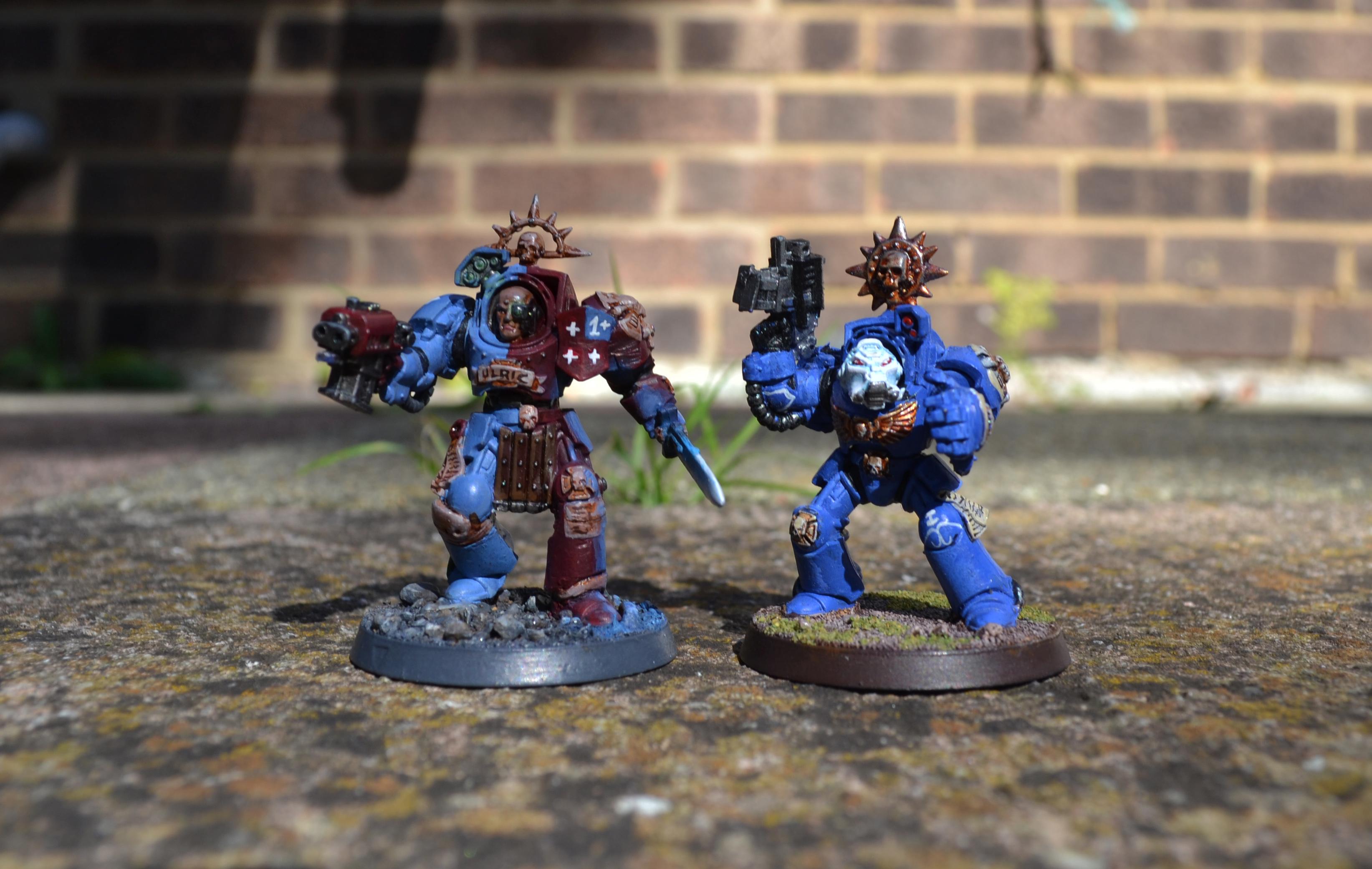 Conversion, Larger, Space, Space Marines, Split, Terminator Armor