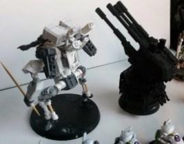 Allies, Broadsides, Conversion, Convert, Crisis Battlesuit, Fire Warriors, Grots, Orks, Suit, Tau