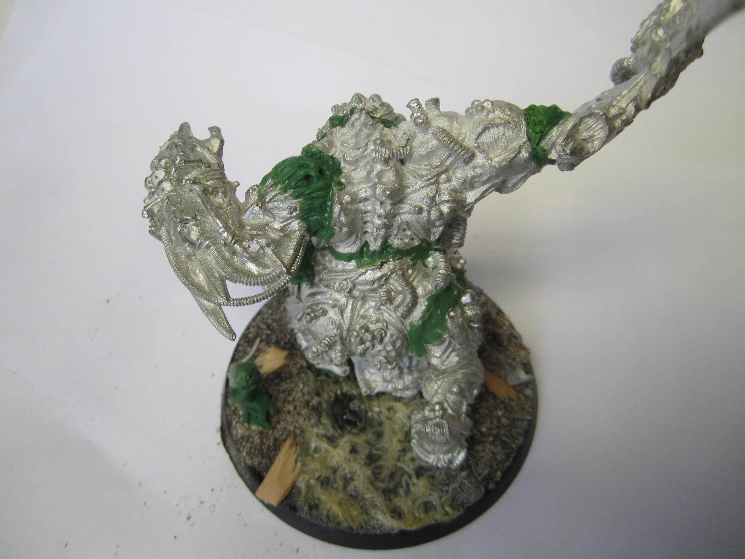 a shot of carrions new arm.  