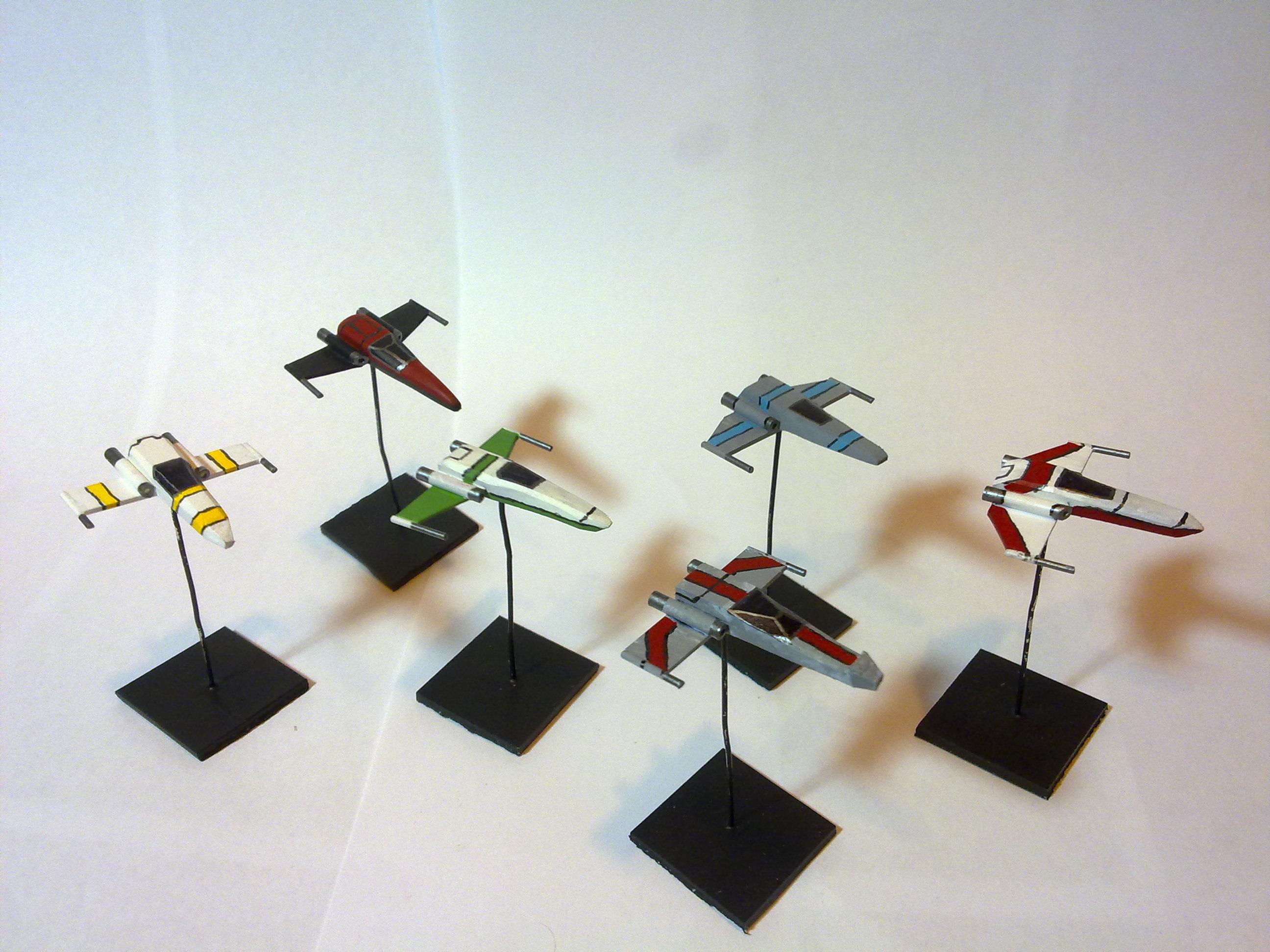 Fighter, Head Hunter, Scratch Build, Star Wars