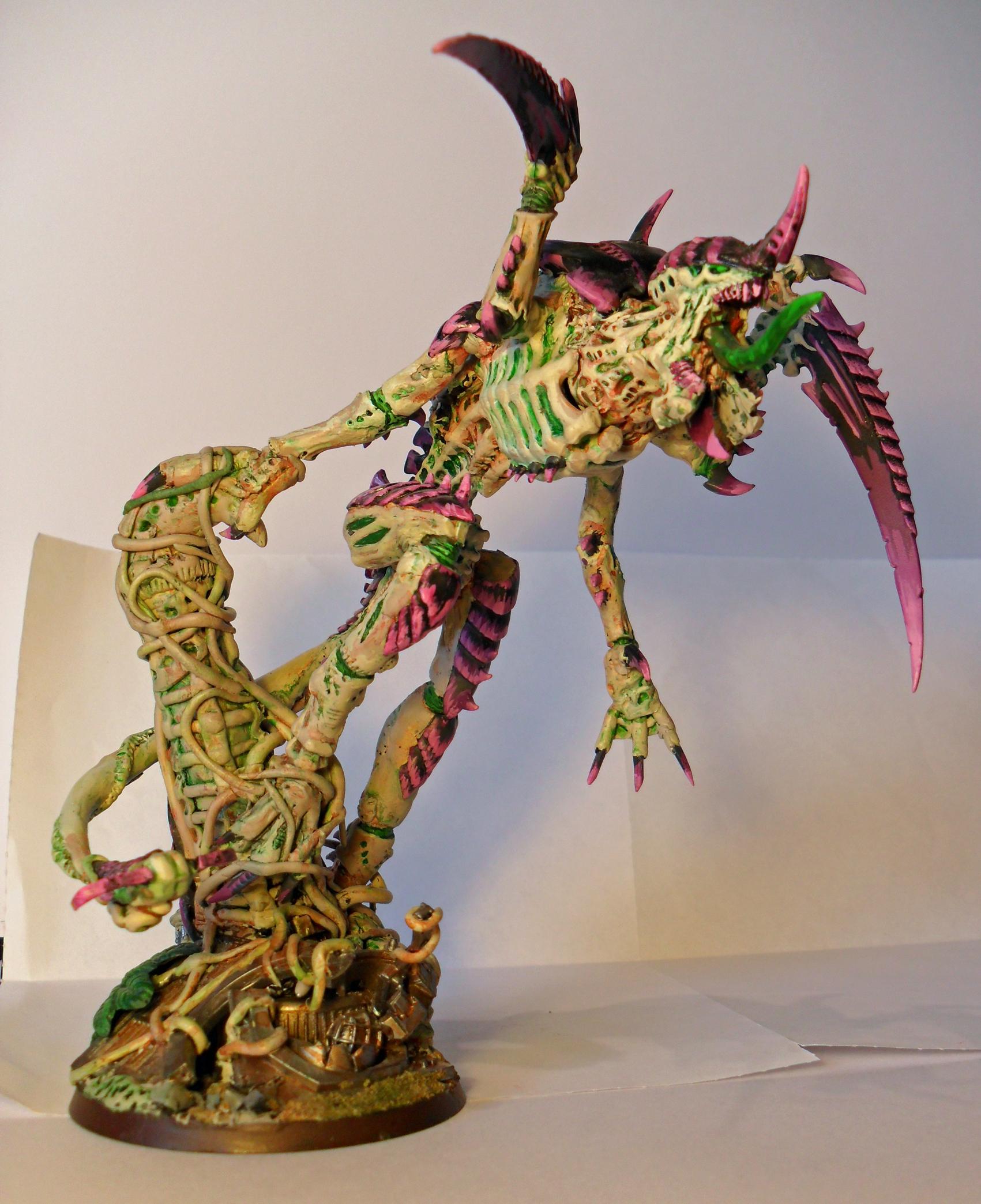 Big, Carnifex, Conversion, Green, Stuff, Tall, Tyranids
