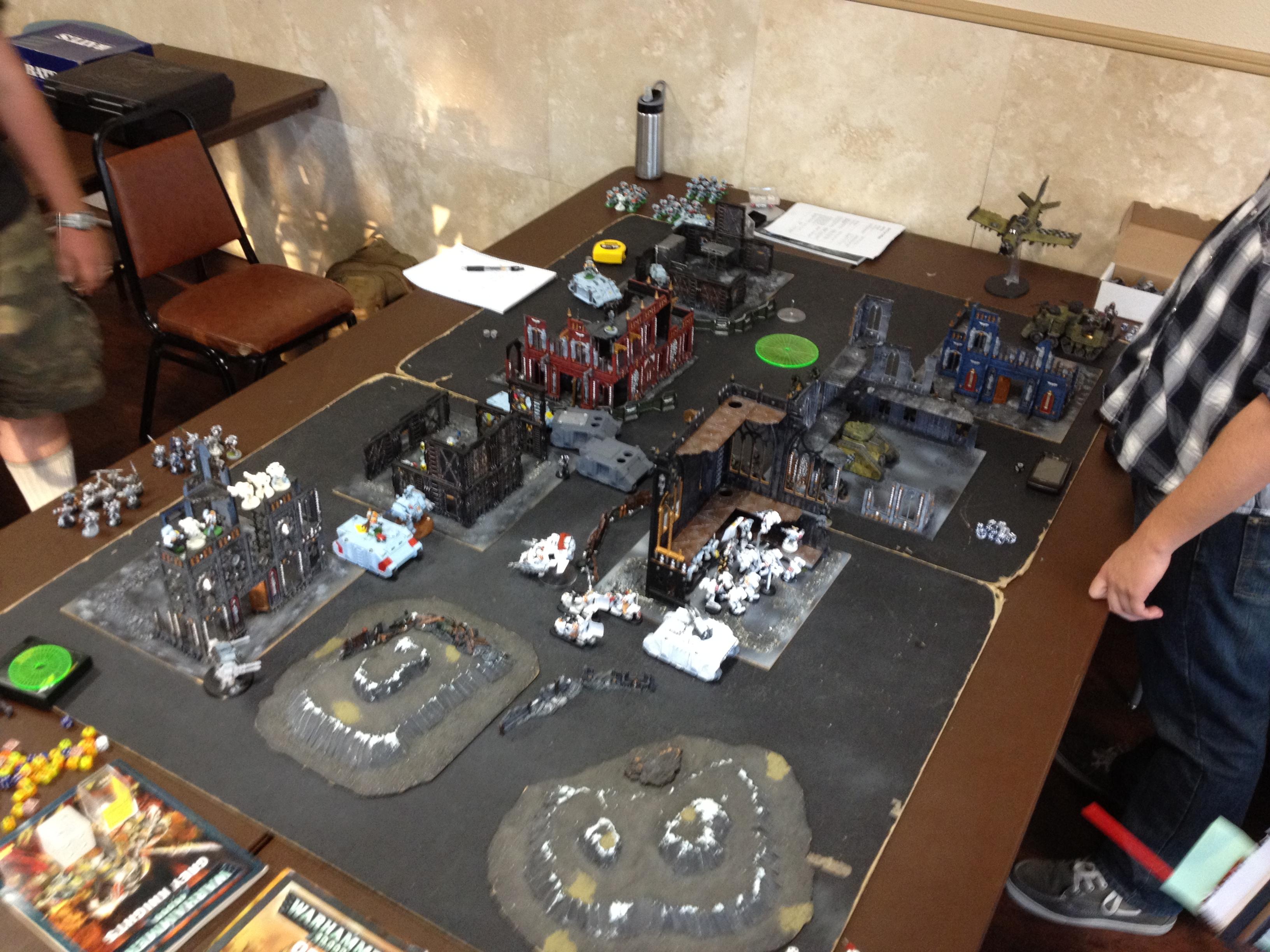 3000 Pts: SW/GK vs. Ork/SM Turn 1