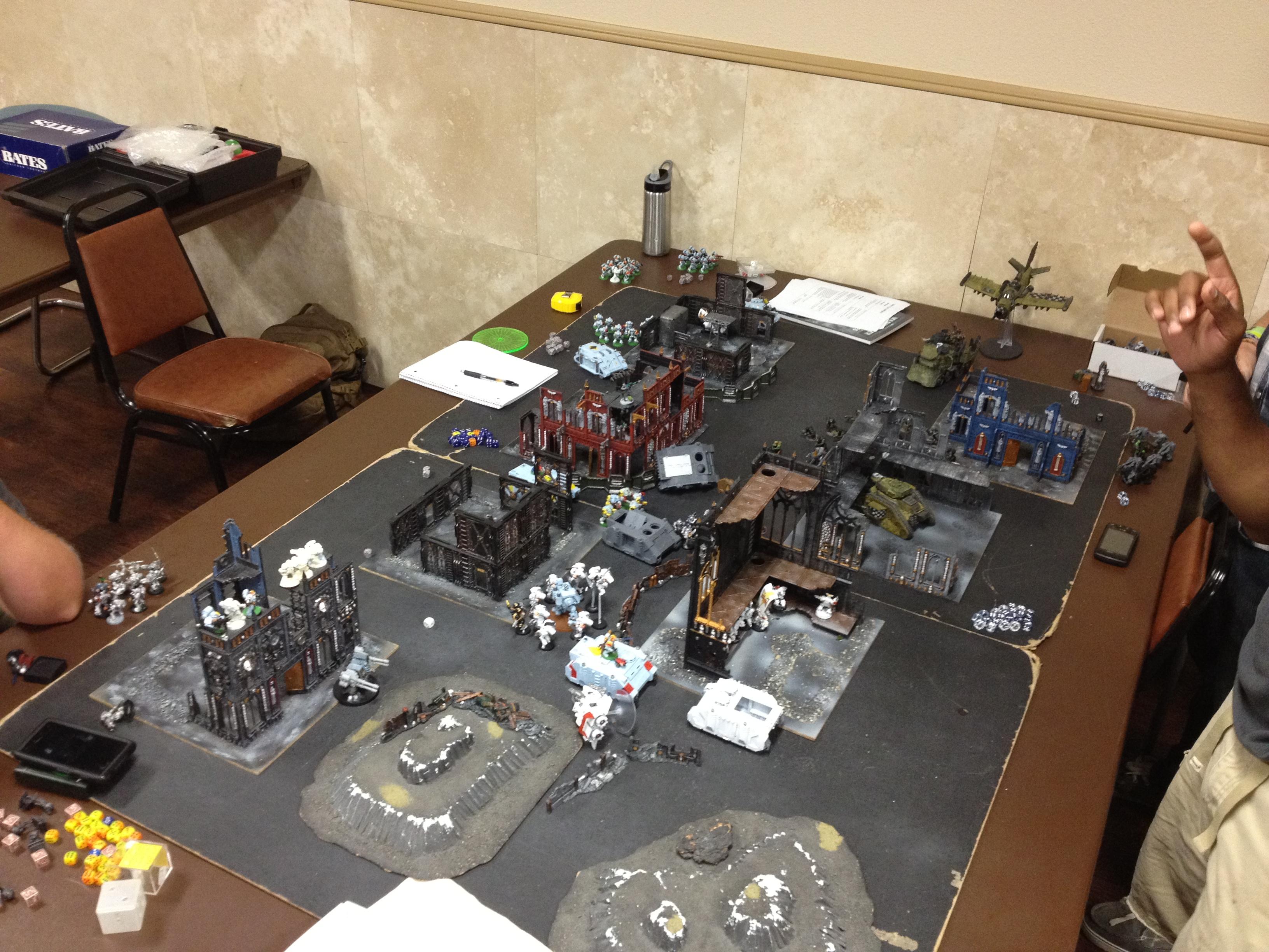 3000 Pts: SW/GK vs. Ork/SM Turn 2