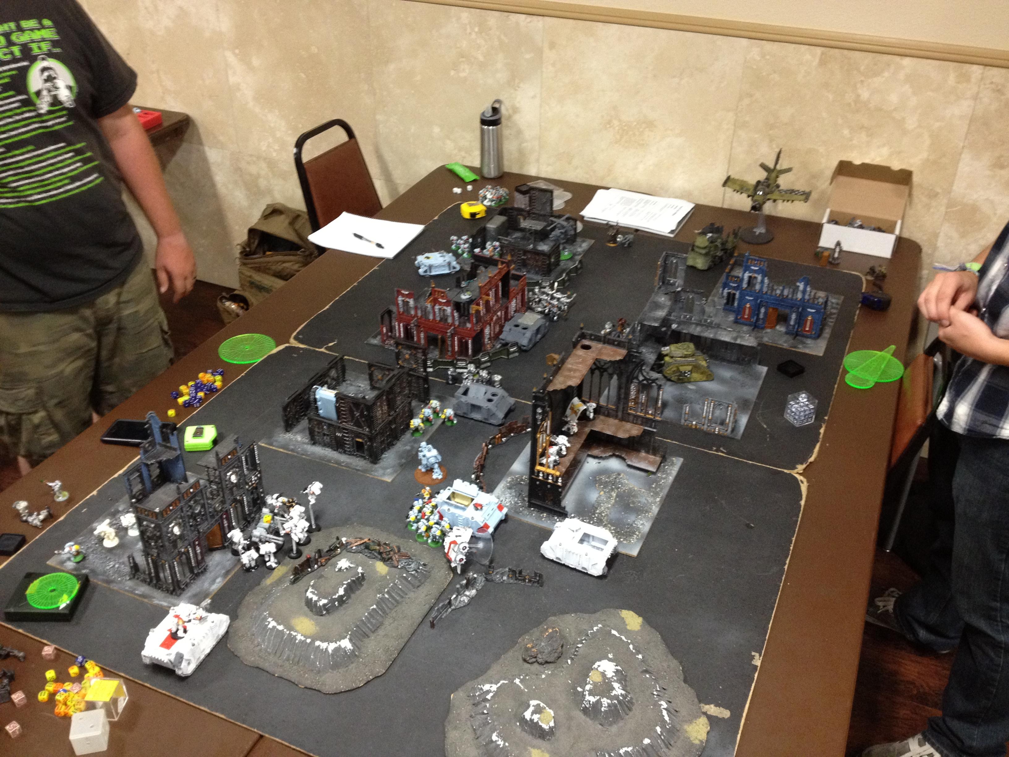 3000 Pts: SW/GK vs. Ork/SM Turn 3