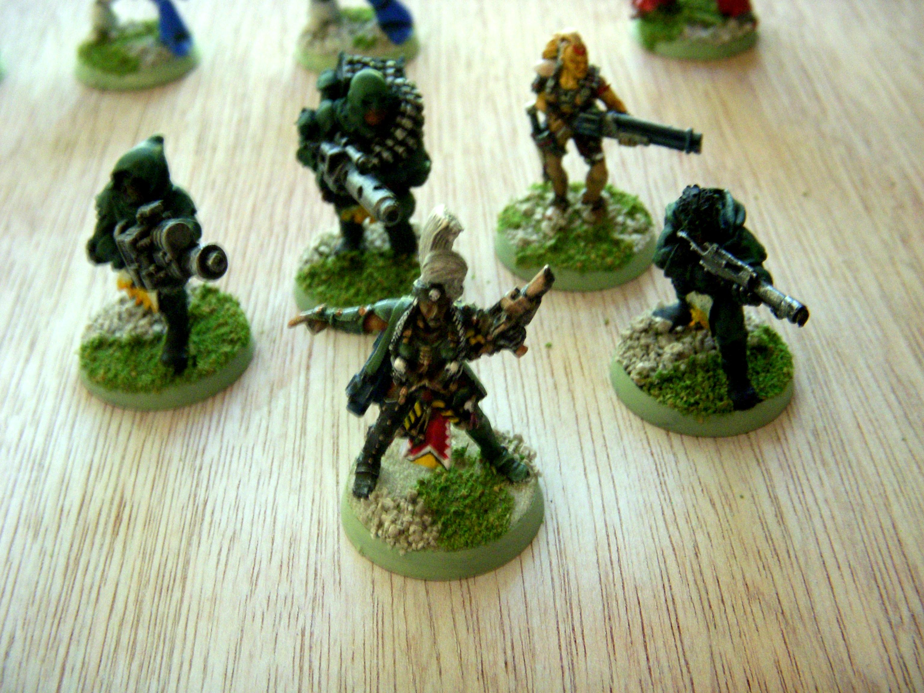Imperialguard, Inqisition, Steel Legion, Work In Progress