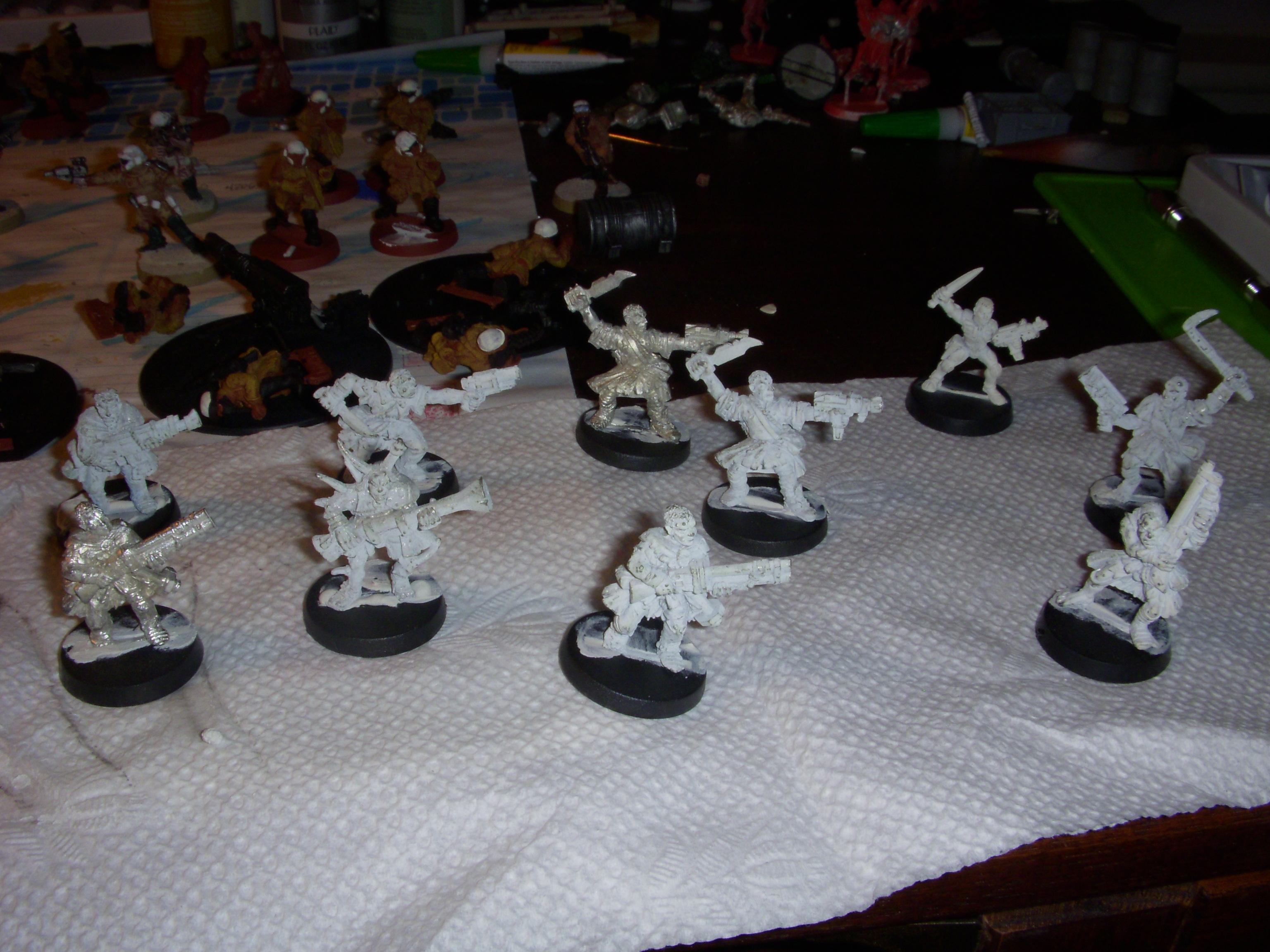 Imperialguard, Inqisition, Steel Legion, Work In Progress