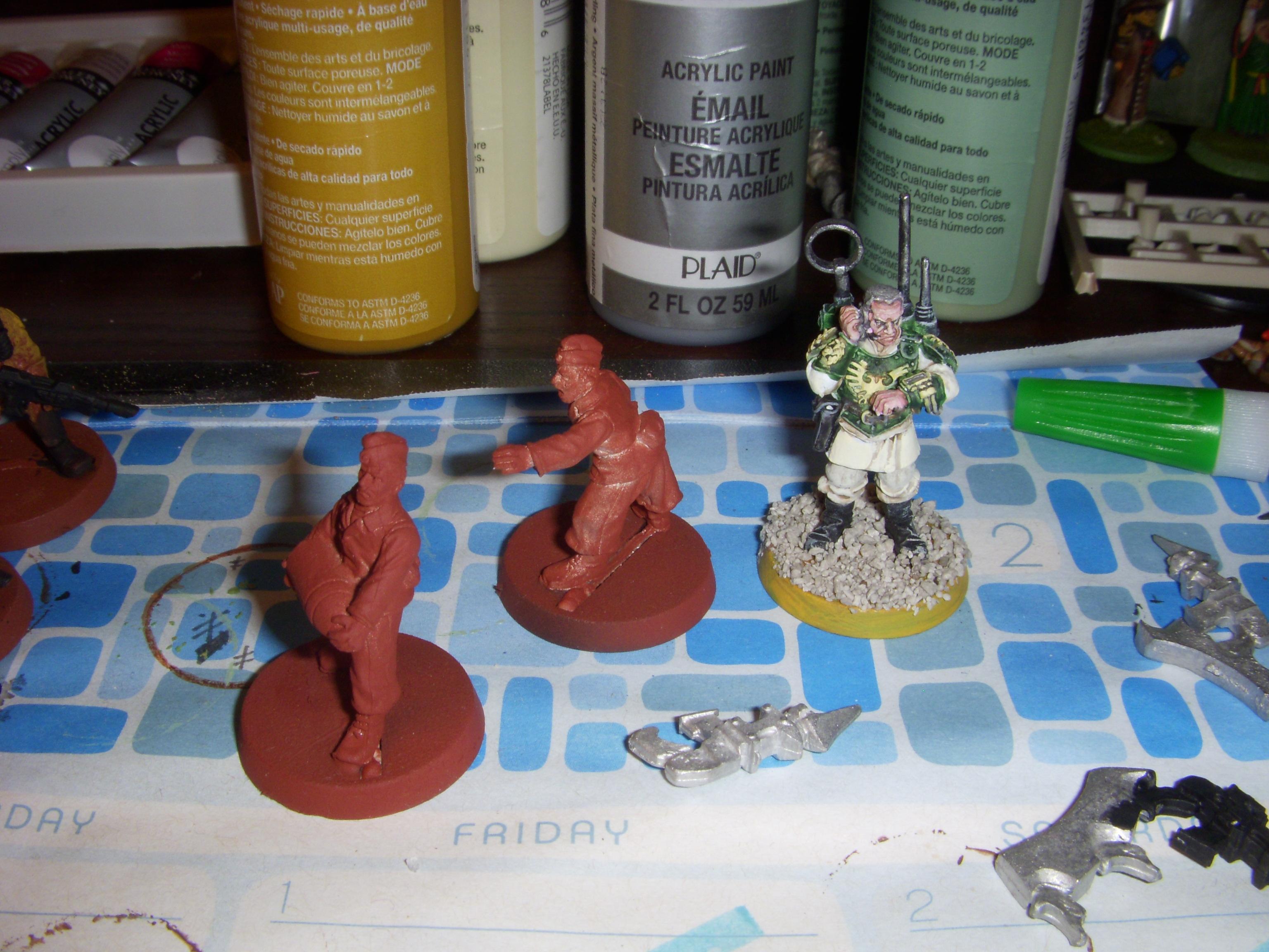 Imperialguard, Inqisition, Steel Legion, Work In Progress