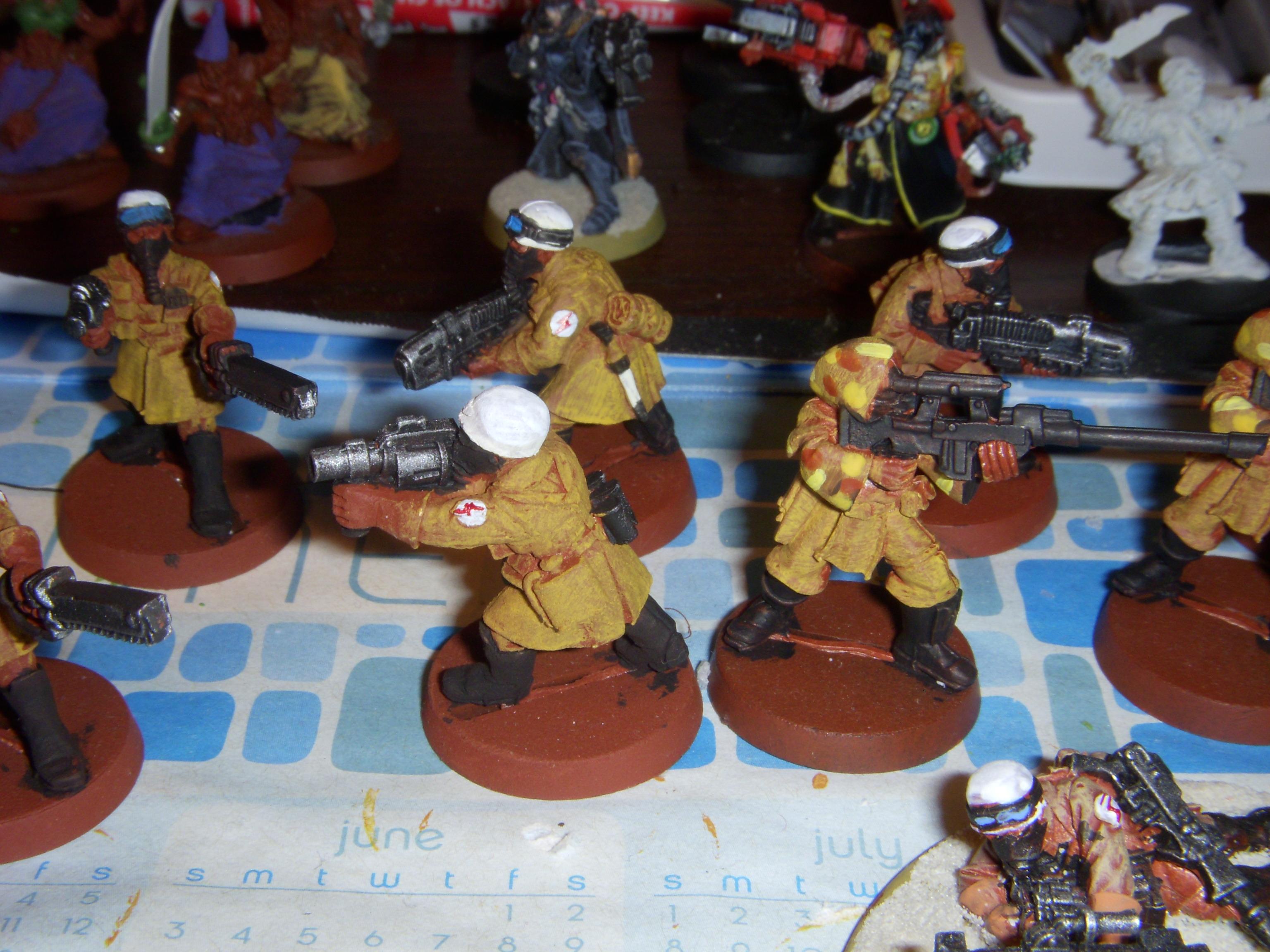 Armageddon, Commissar, Imperial Guard, Infantry, Steel Legion